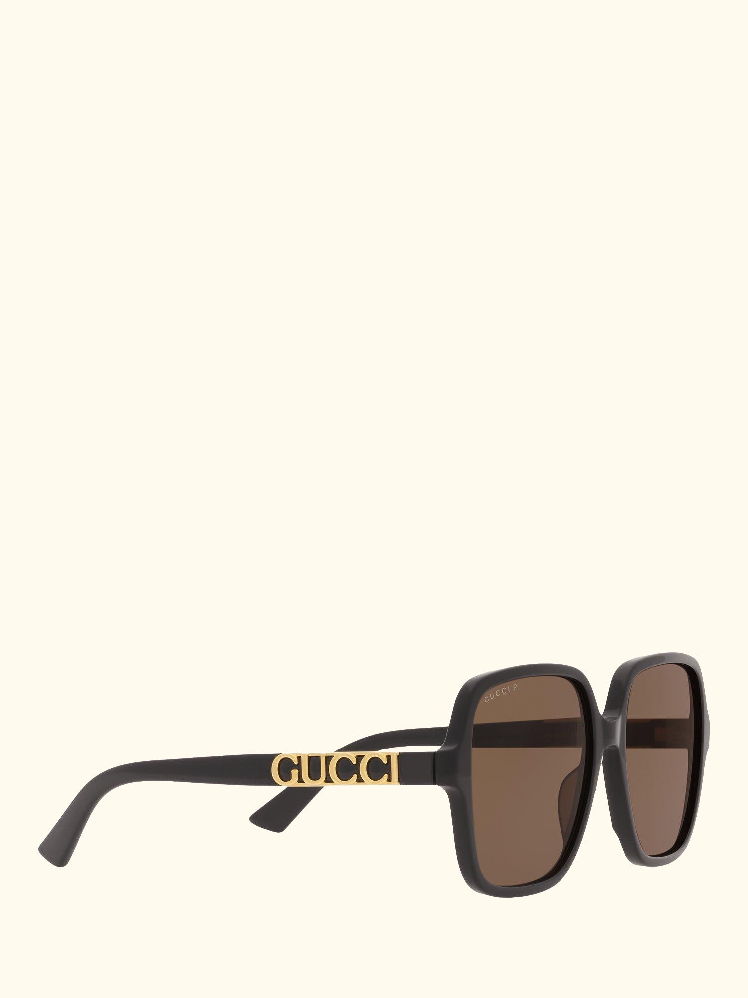 GC001949 Women's Rectangular Sunglasses, Black