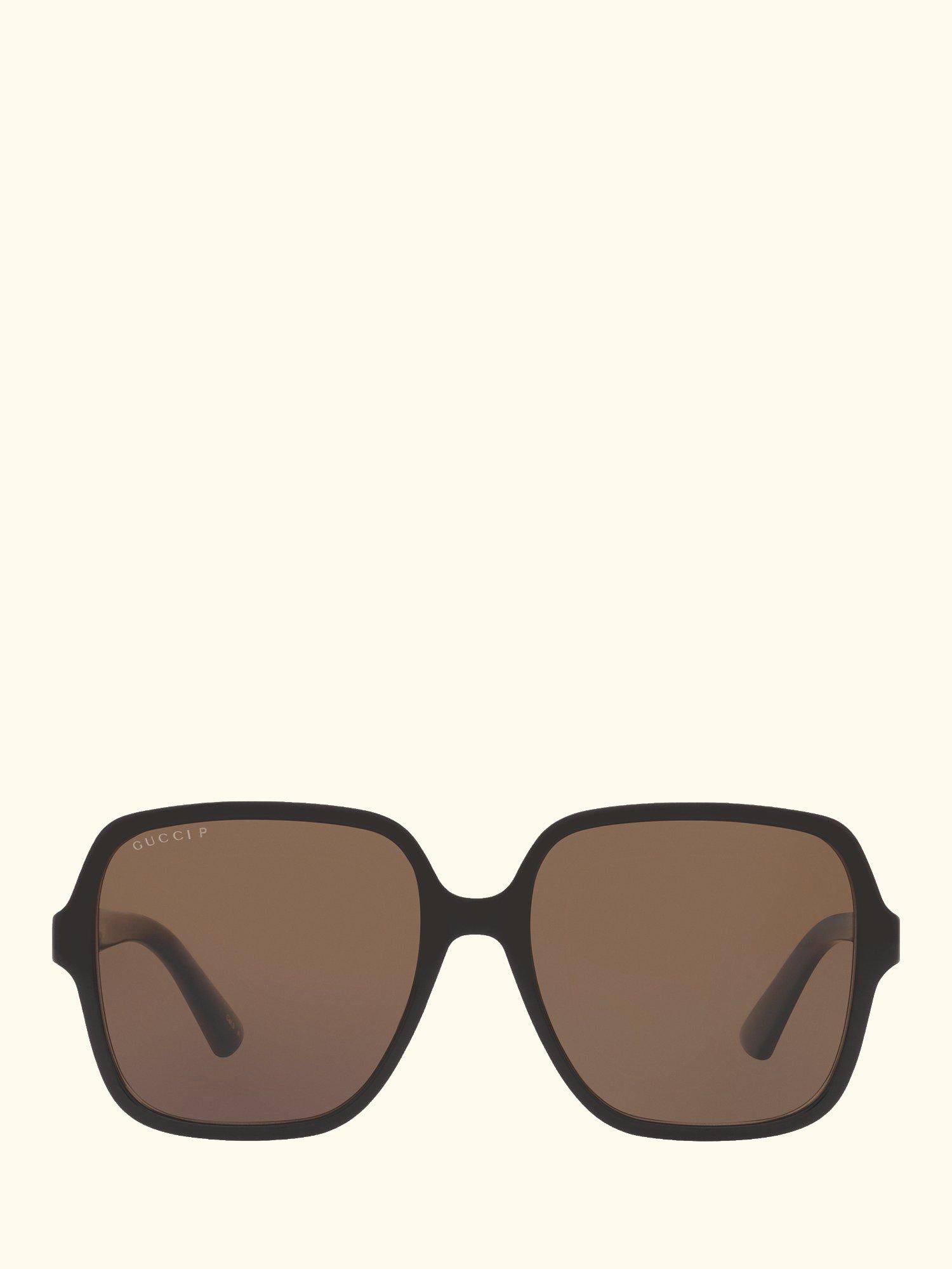 GC001949 Women's Rectangular Sunglasses, Black