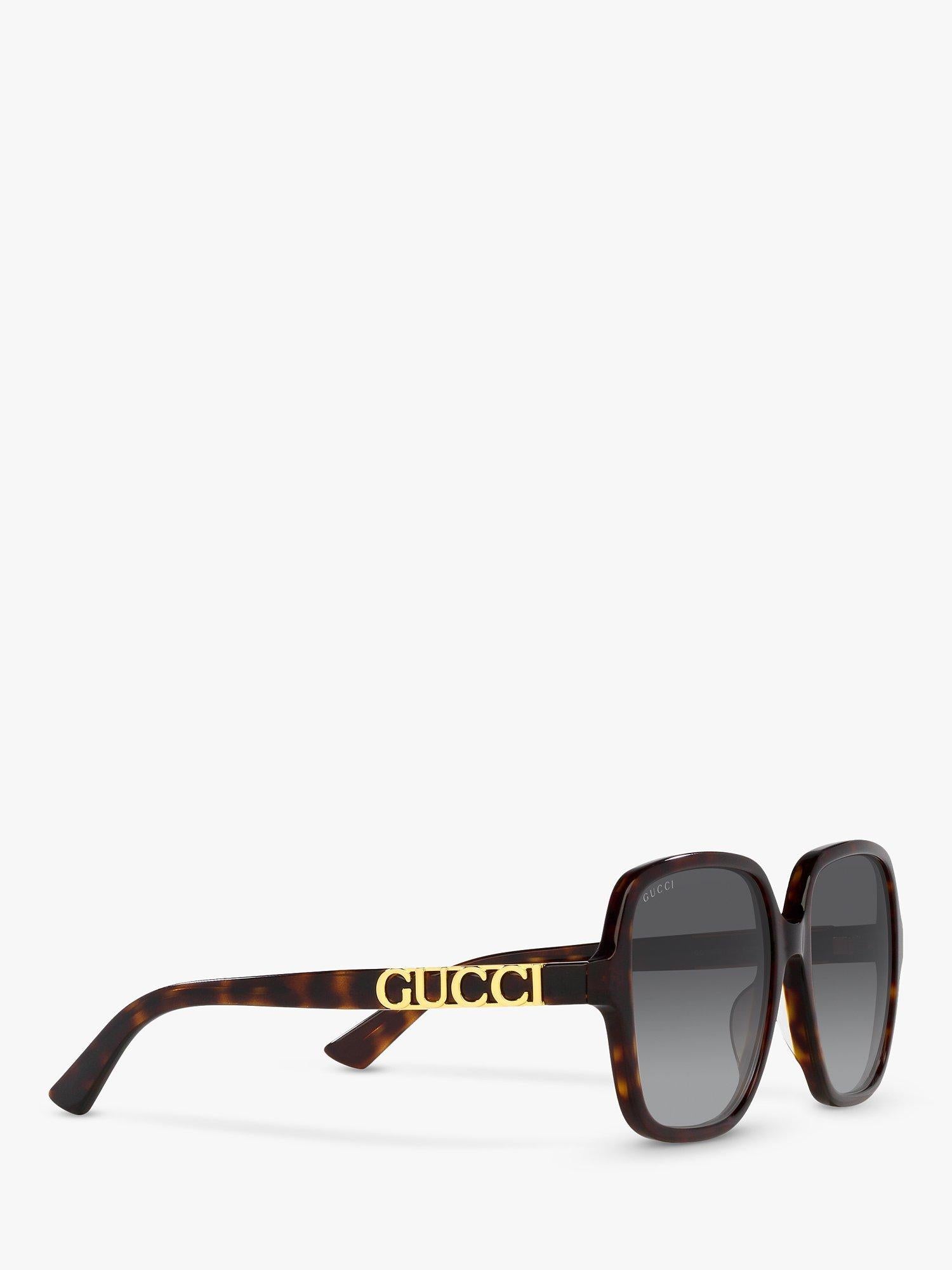 GG1189S Unisex Square Sunglasses, Brown/Grey Gradient