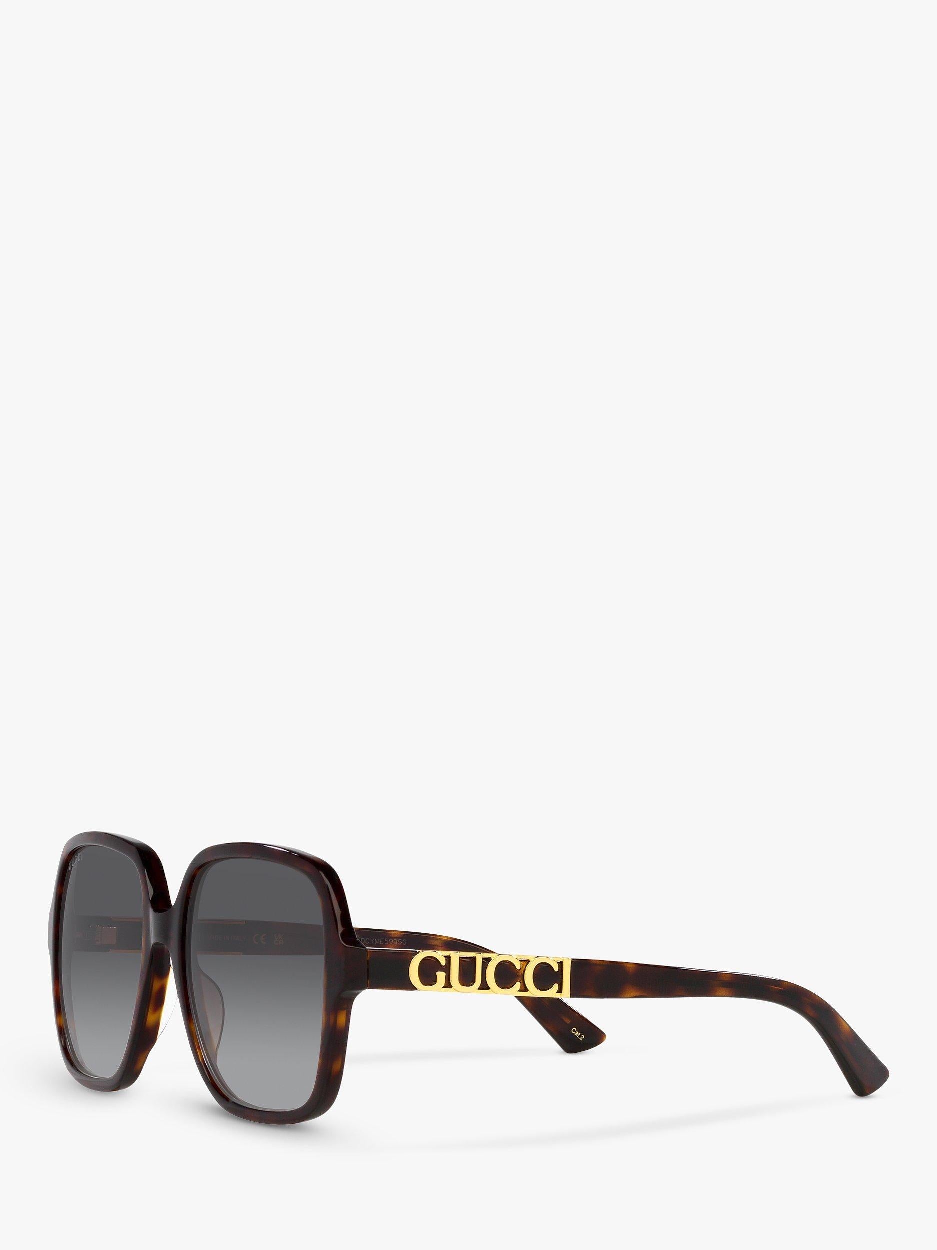 GG1189S Unisex Square Sunglasses, Brown/Grey Gradient