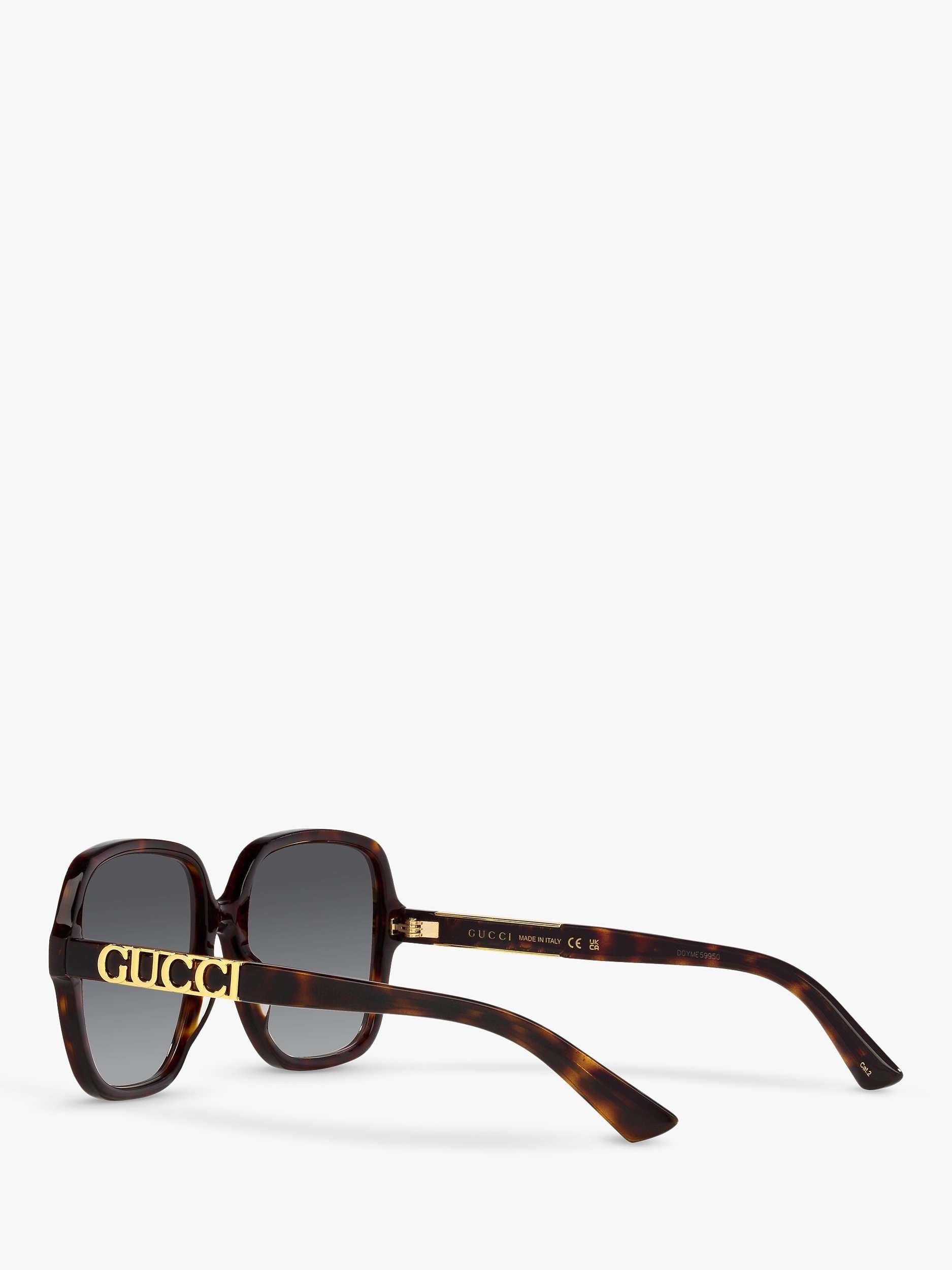GG1189S Unisex Square Sunglasses, Brown/Grey Gradient