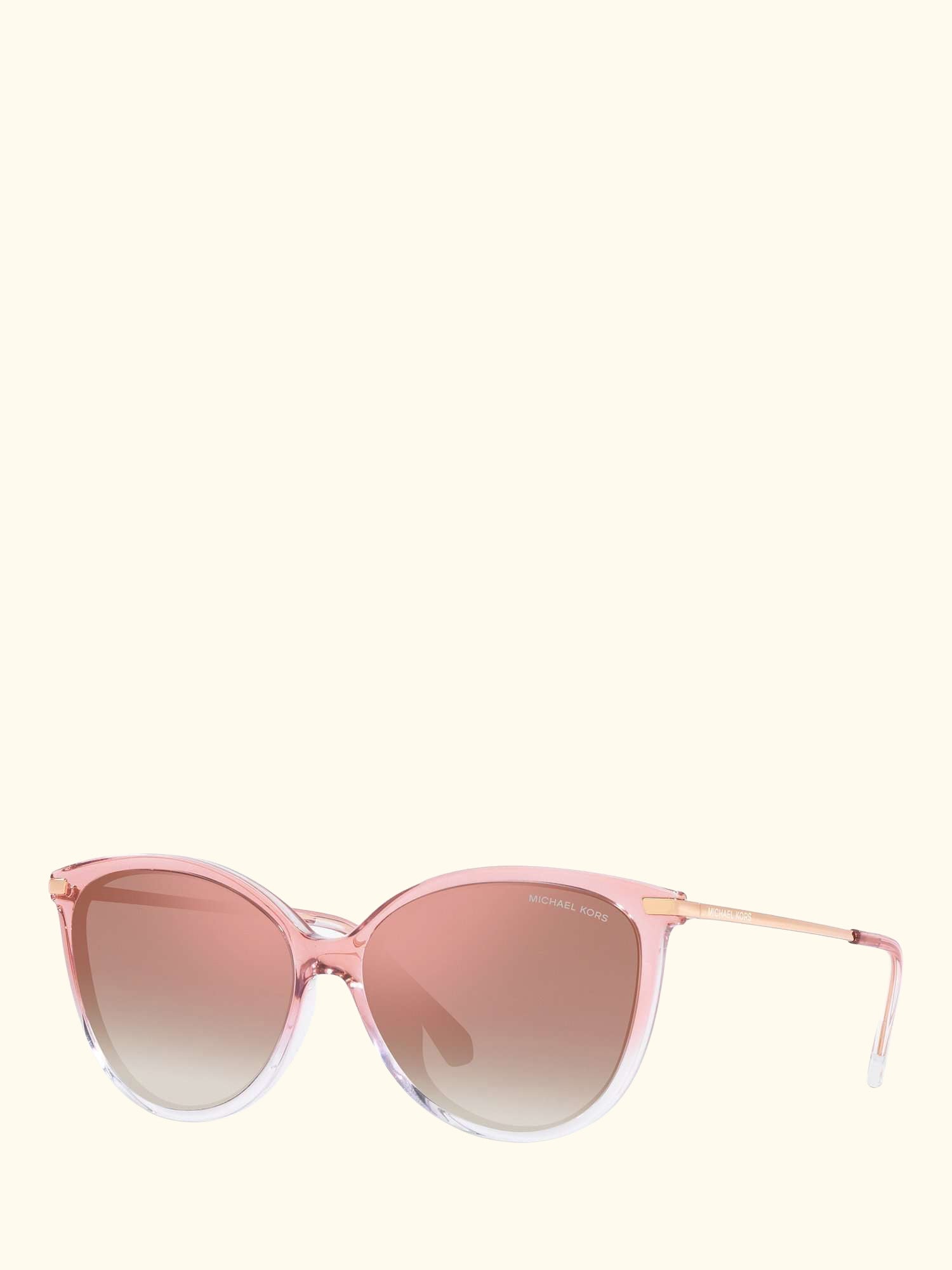 MK2184U Women's Dupoint Cat's Eye Sunglasses, Pink/Rose Gold