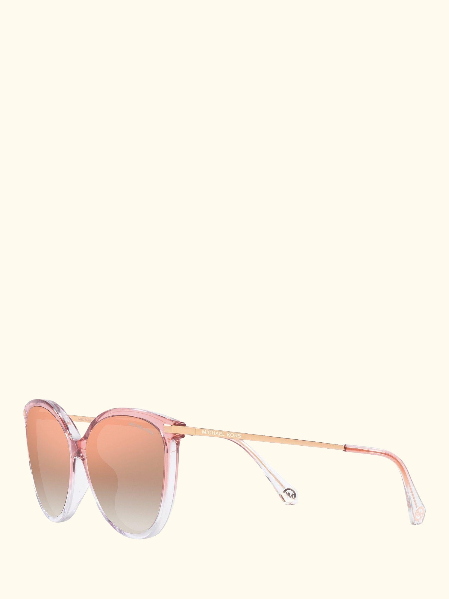 MK2184U Women's Dupoint Cat's Eye Sunglasses, Pink/Rose Gold