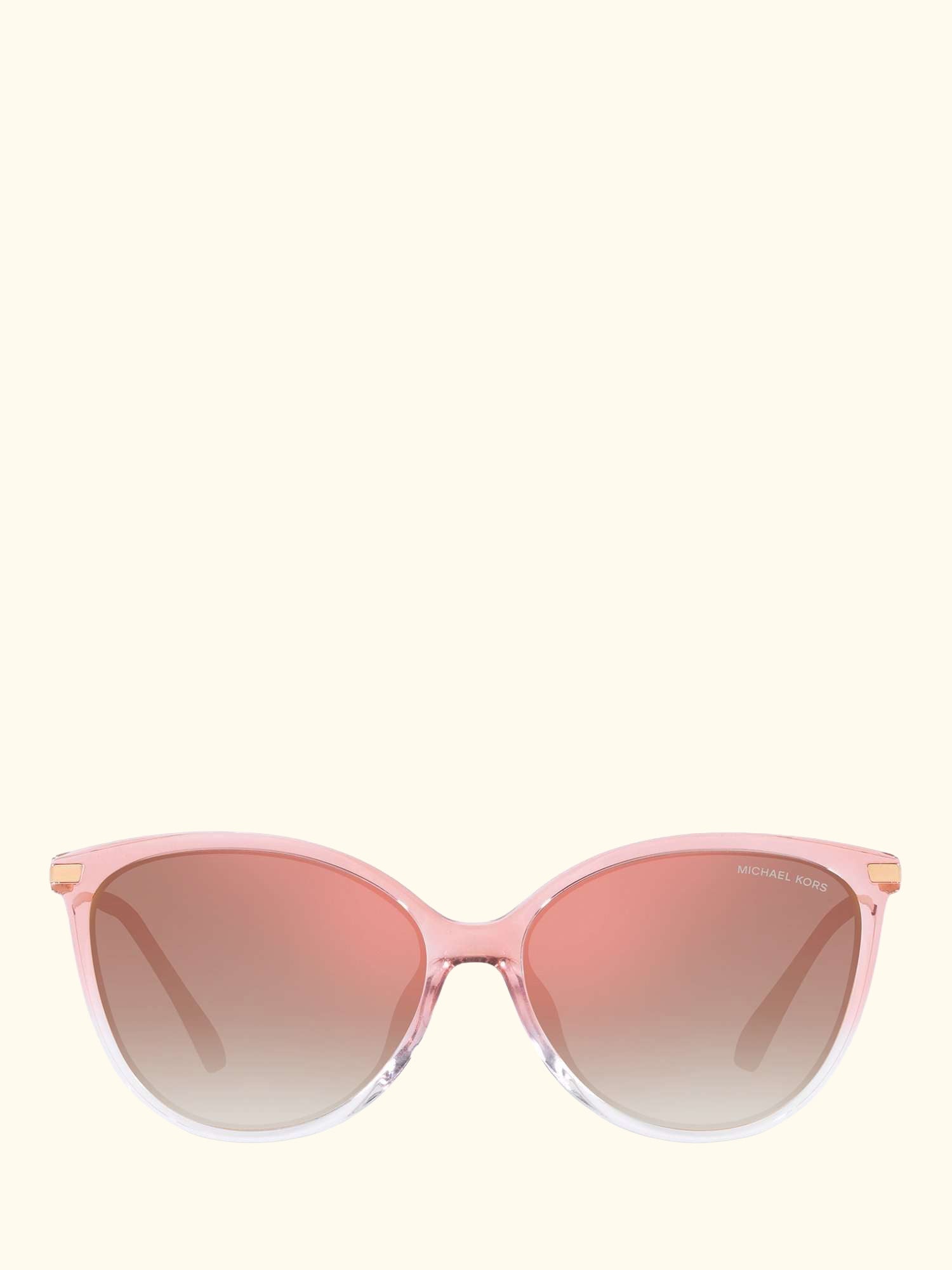 MK2184U Women's Dupoint Cat's Eye Sunglasses, Pink/Rose Gold