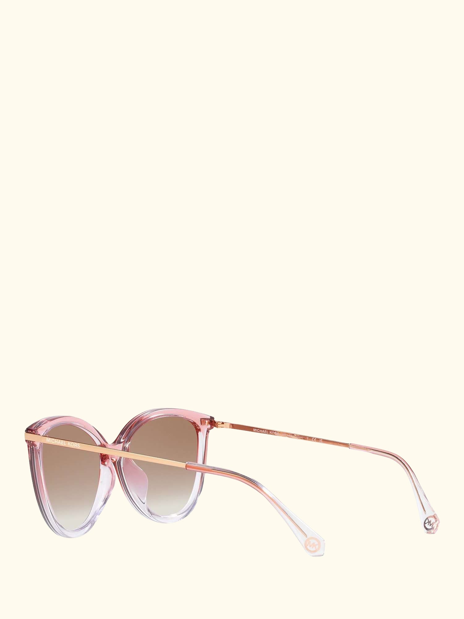 MK2184U Women's Dupoint Cat's Eye Sunglasses, Pink/Rose Gold