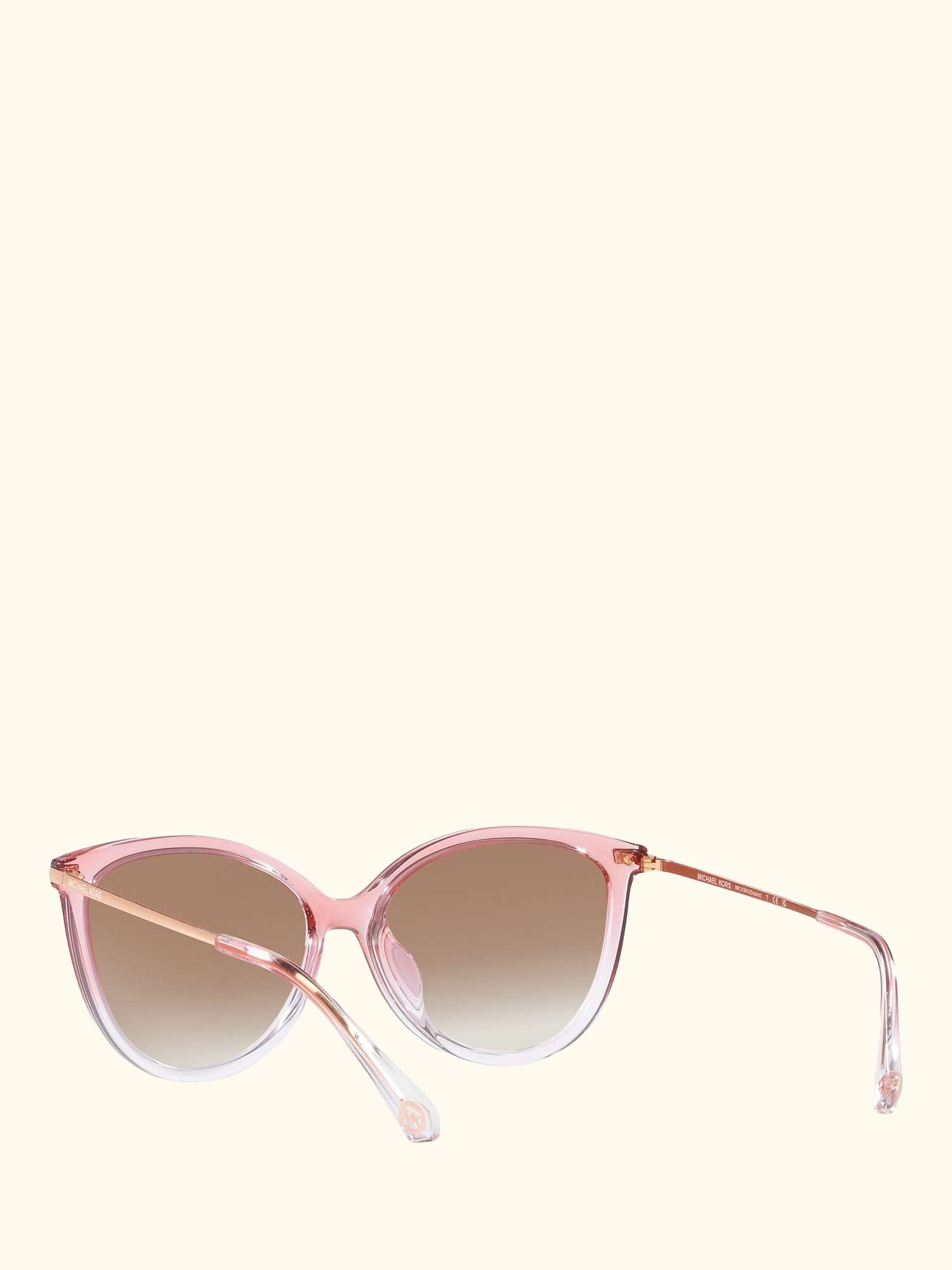 MK2184U Women's Dupoint Cat's Eye Sunglasses, Pink/Rose Gold