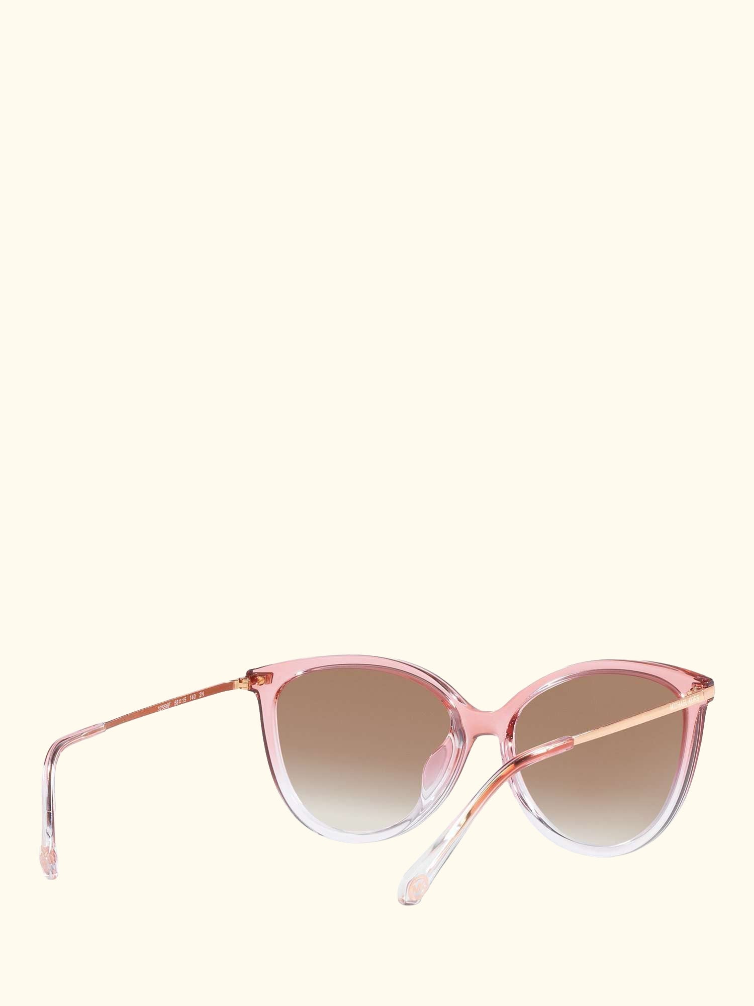 MK2184U Women's Dupoint Cat's Eye Sunglasses, Pink/Rose Gold