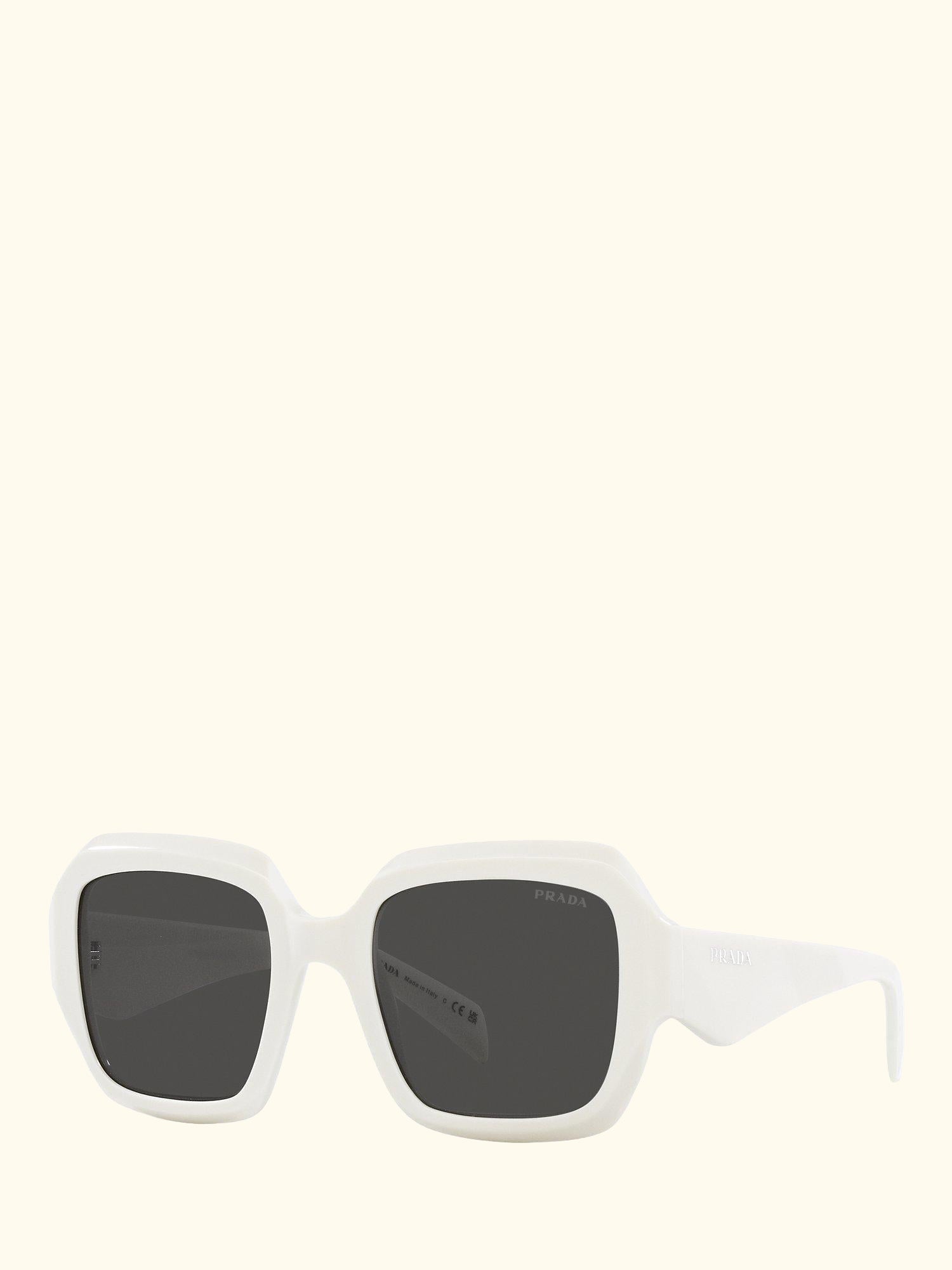 PR28ZS Women's Pillow Sunglasses, White