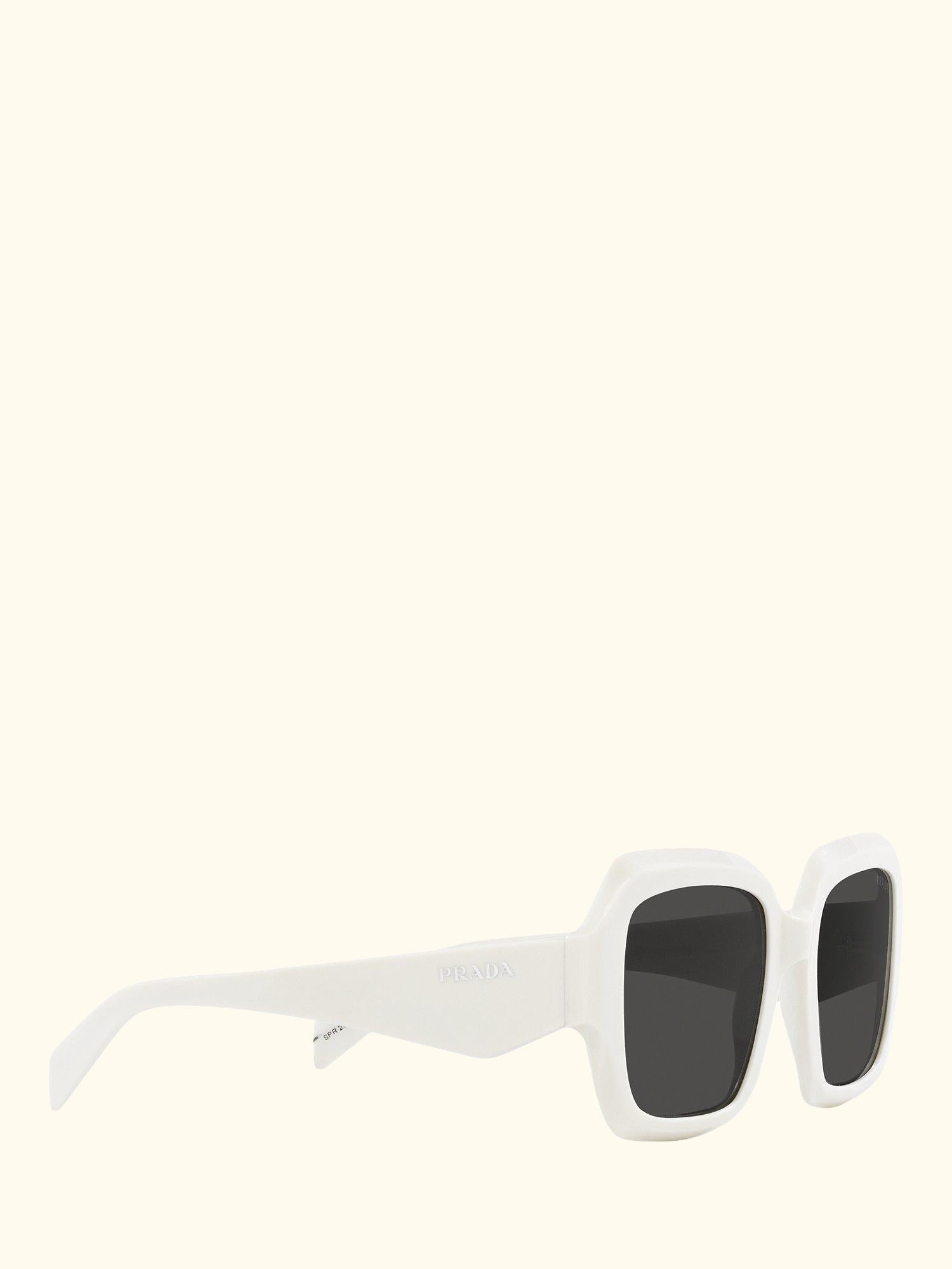 PR28ZS Women's Pillow Sunglasses, White