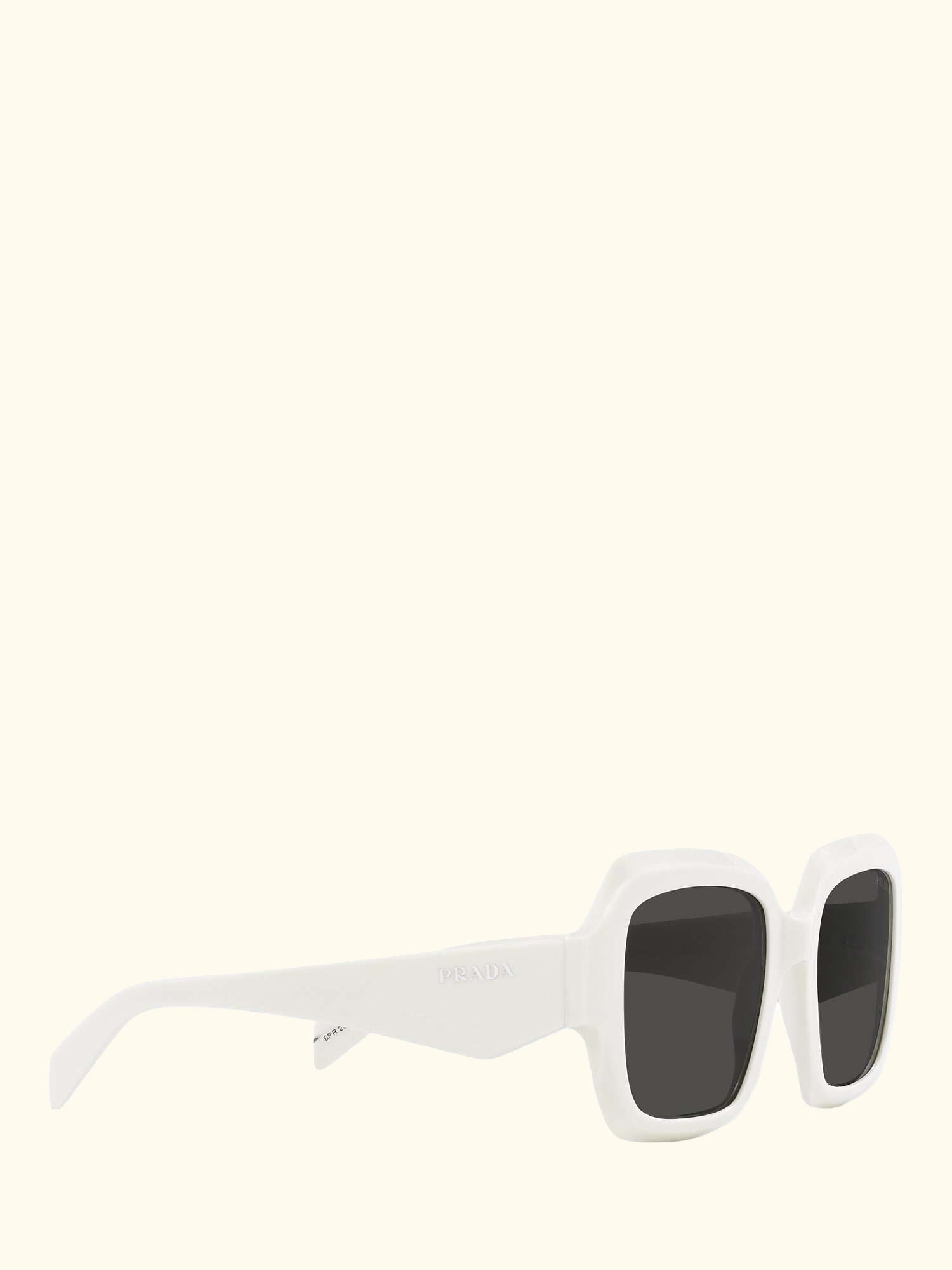 PR28ZS Women's Pillow Sunglasses, White