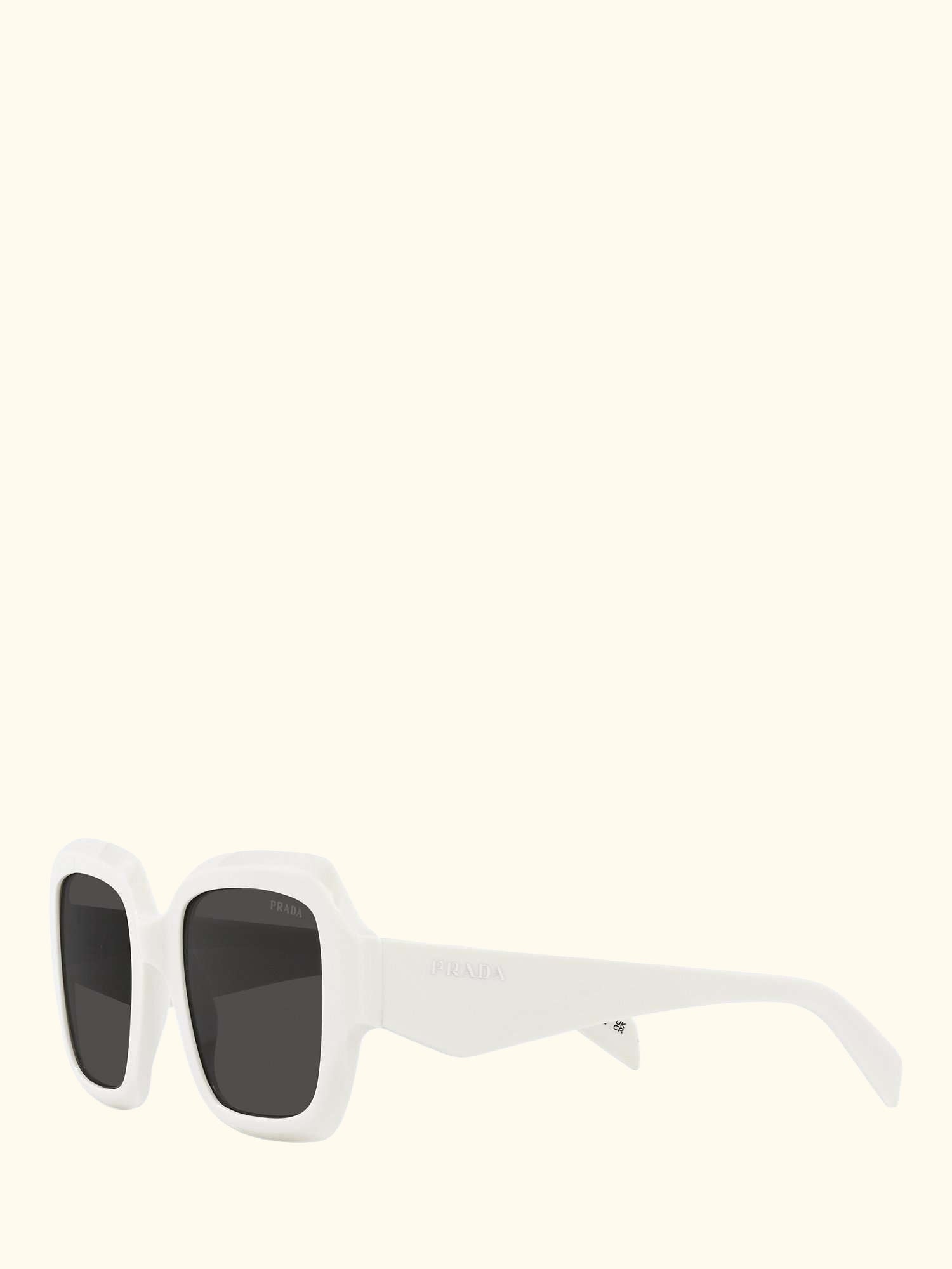 PR28ZS Women's Pillow Sunglasses, White