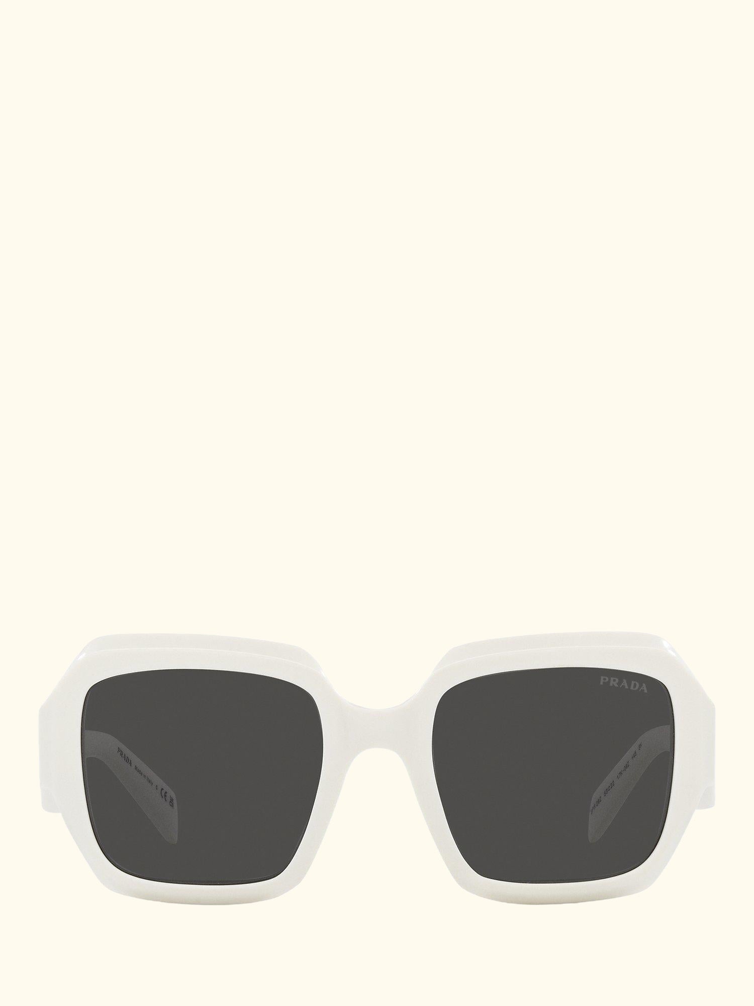 PR28ZS Women's Pillow Sunglasses, White