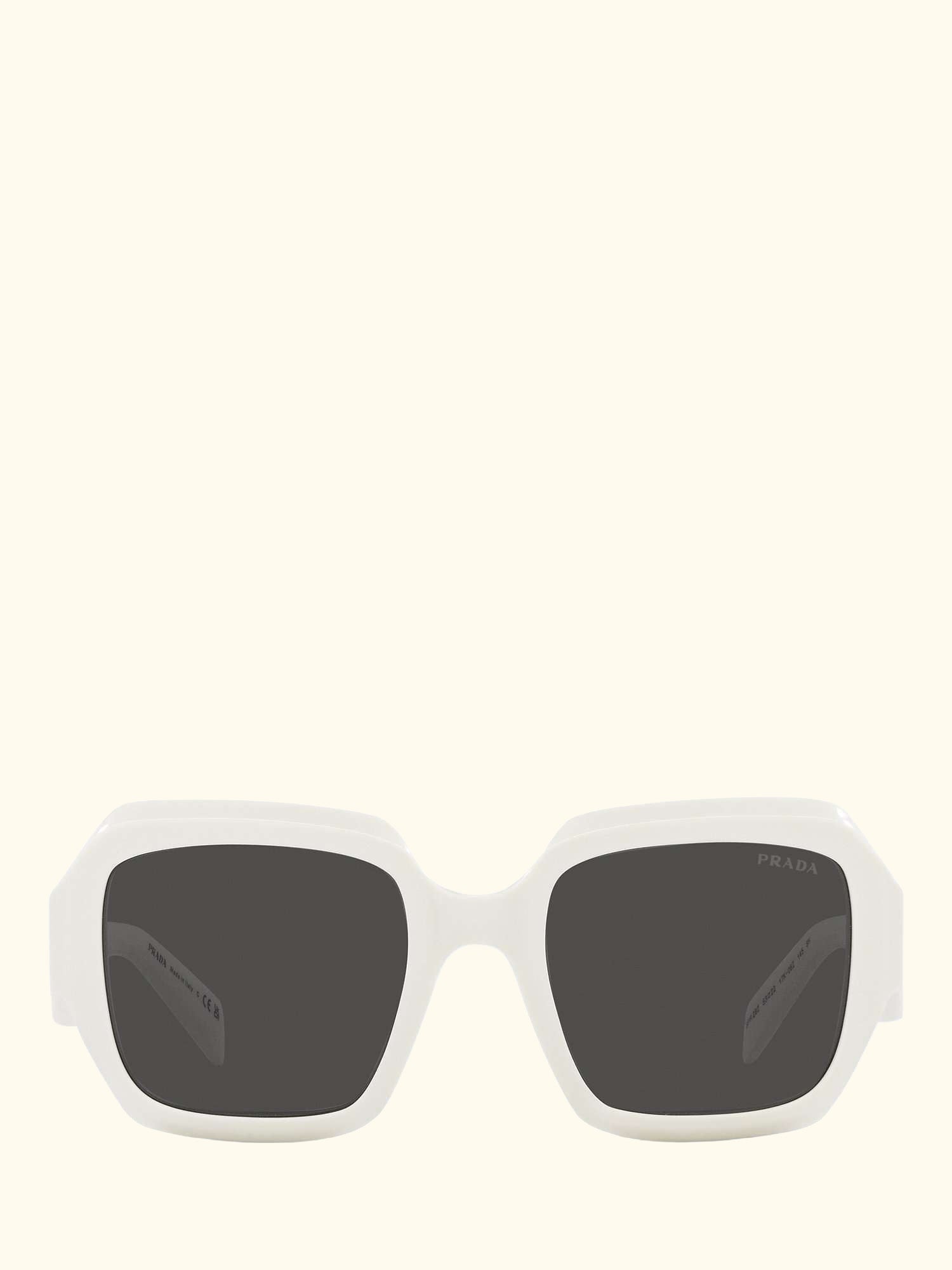 PR28ZS Women's Pillow Sunglasses, White