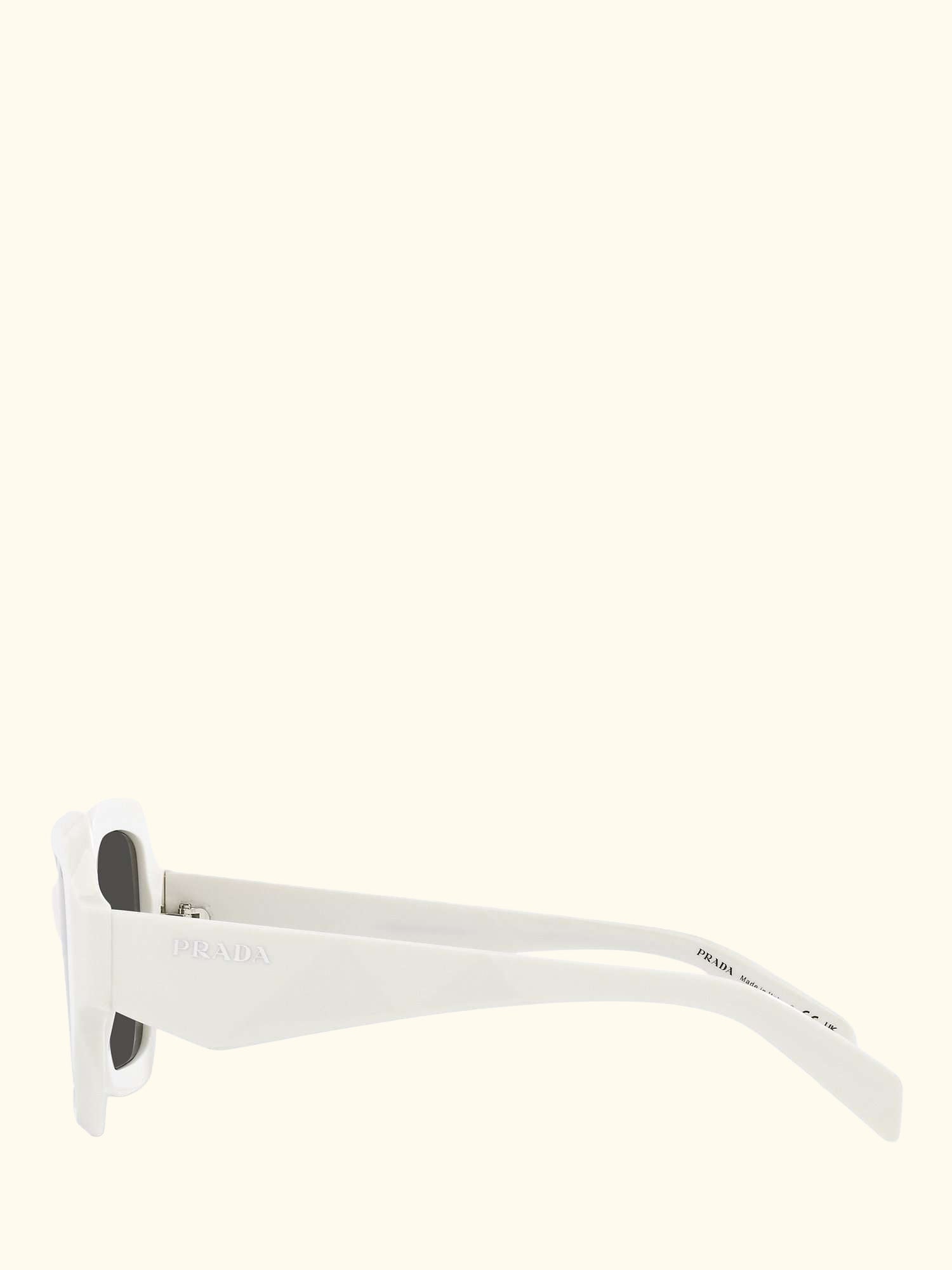 PR28ZS Women's Pillow Sunglasses, White