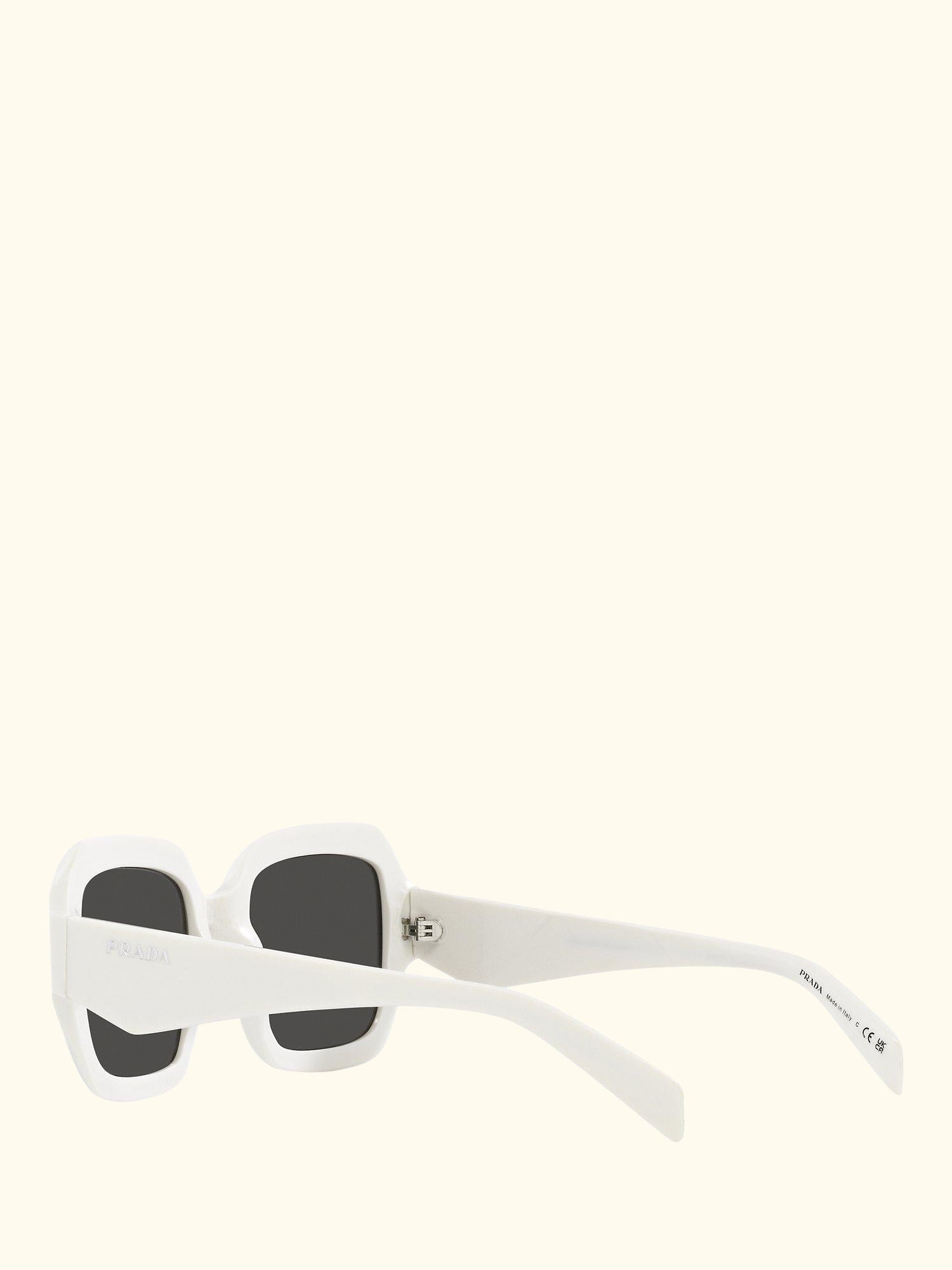 PR28ZS Women's Pillow Sunglasses, White