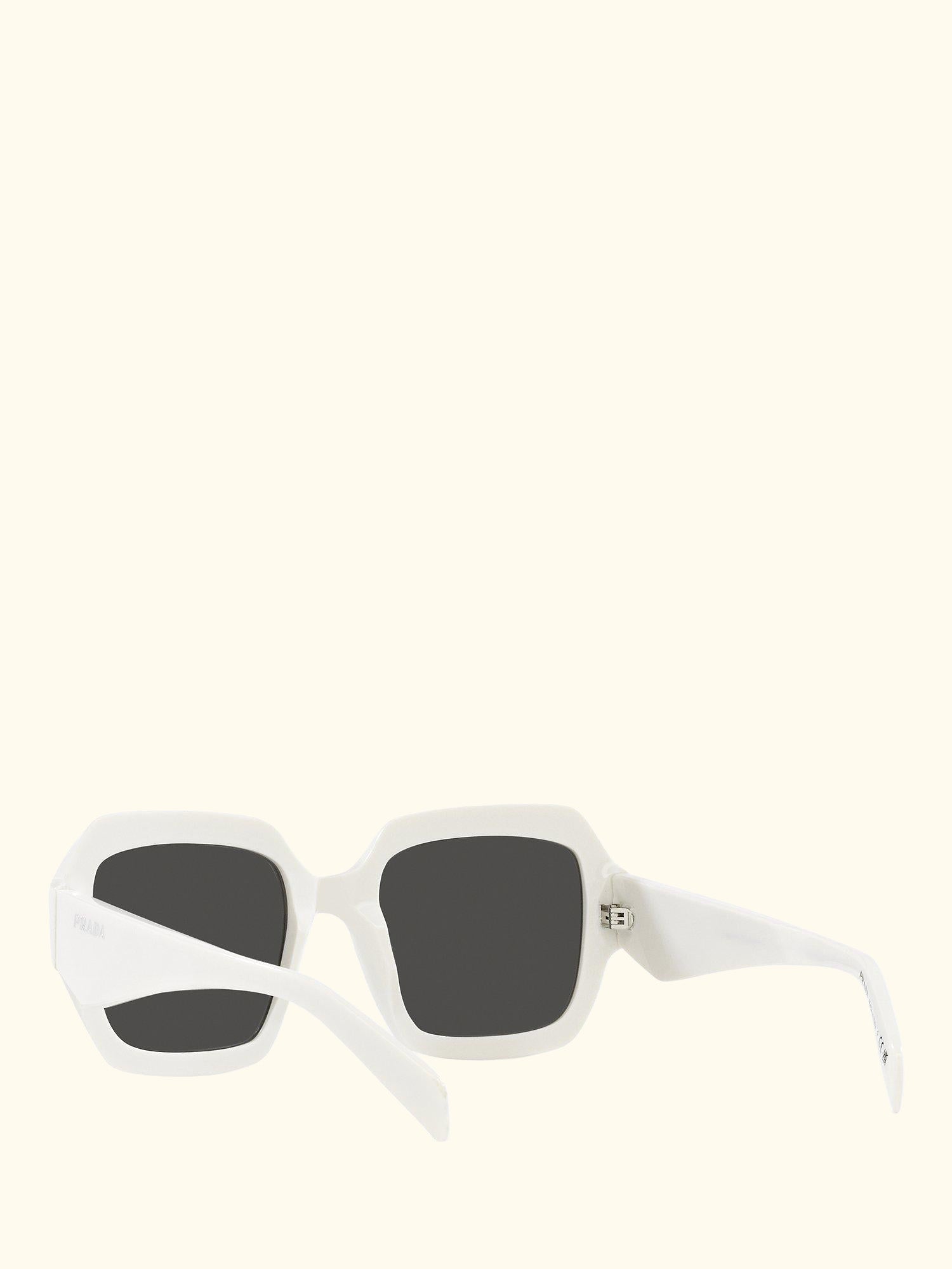 PR28ZS Women's Pillow Sunglasses, White
