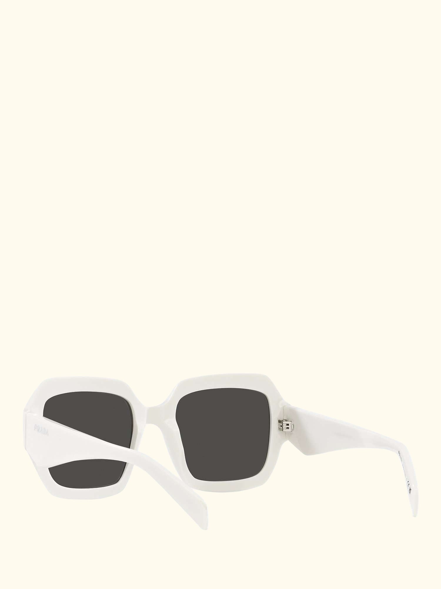 PR28ZS Women's Pillow Sunglasses, White