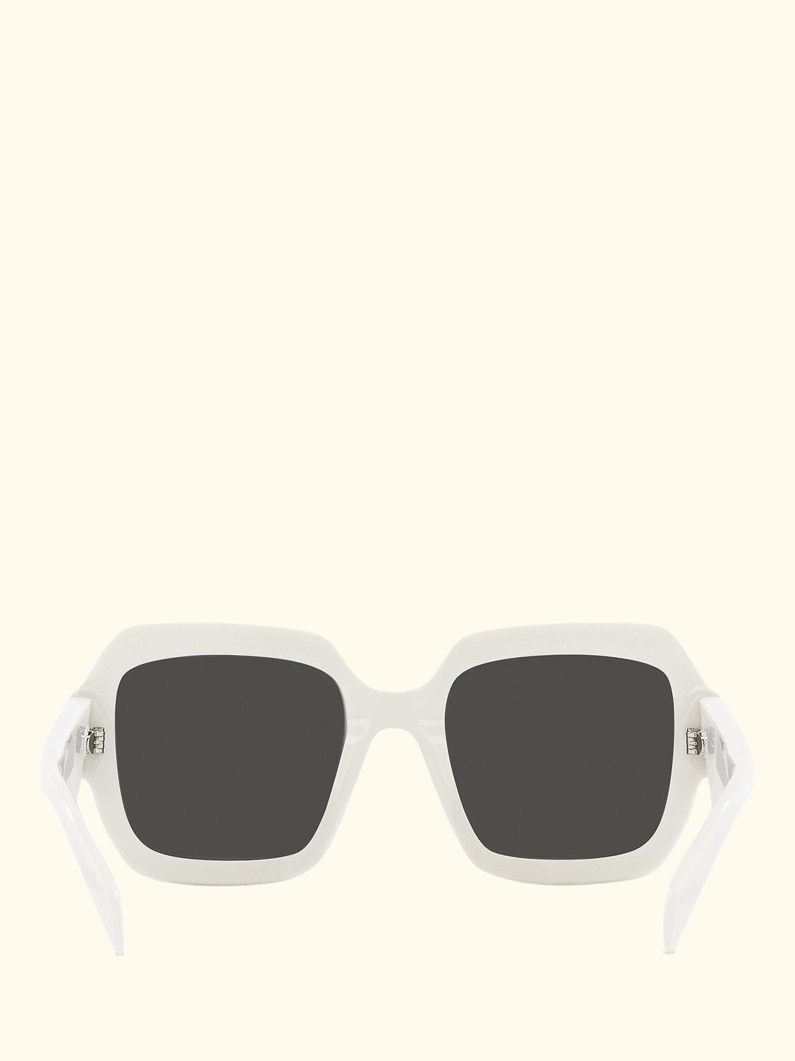 PR28ZS Women's Pillow Sunglasses, White