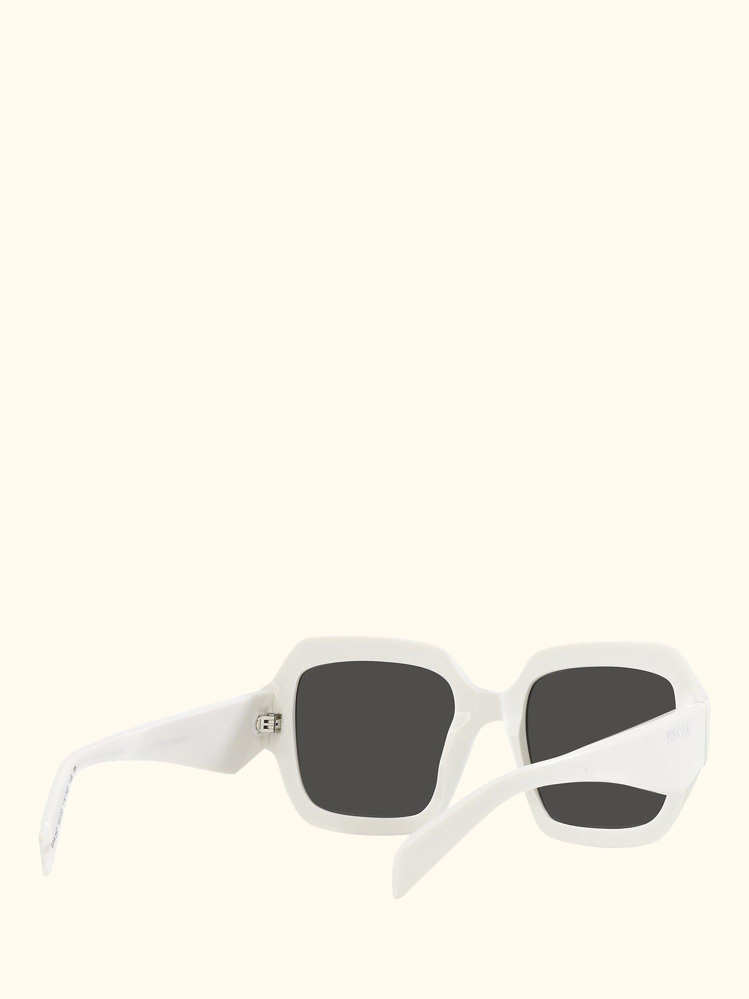 PR28ZS Women's Pillow Sunglasses, White