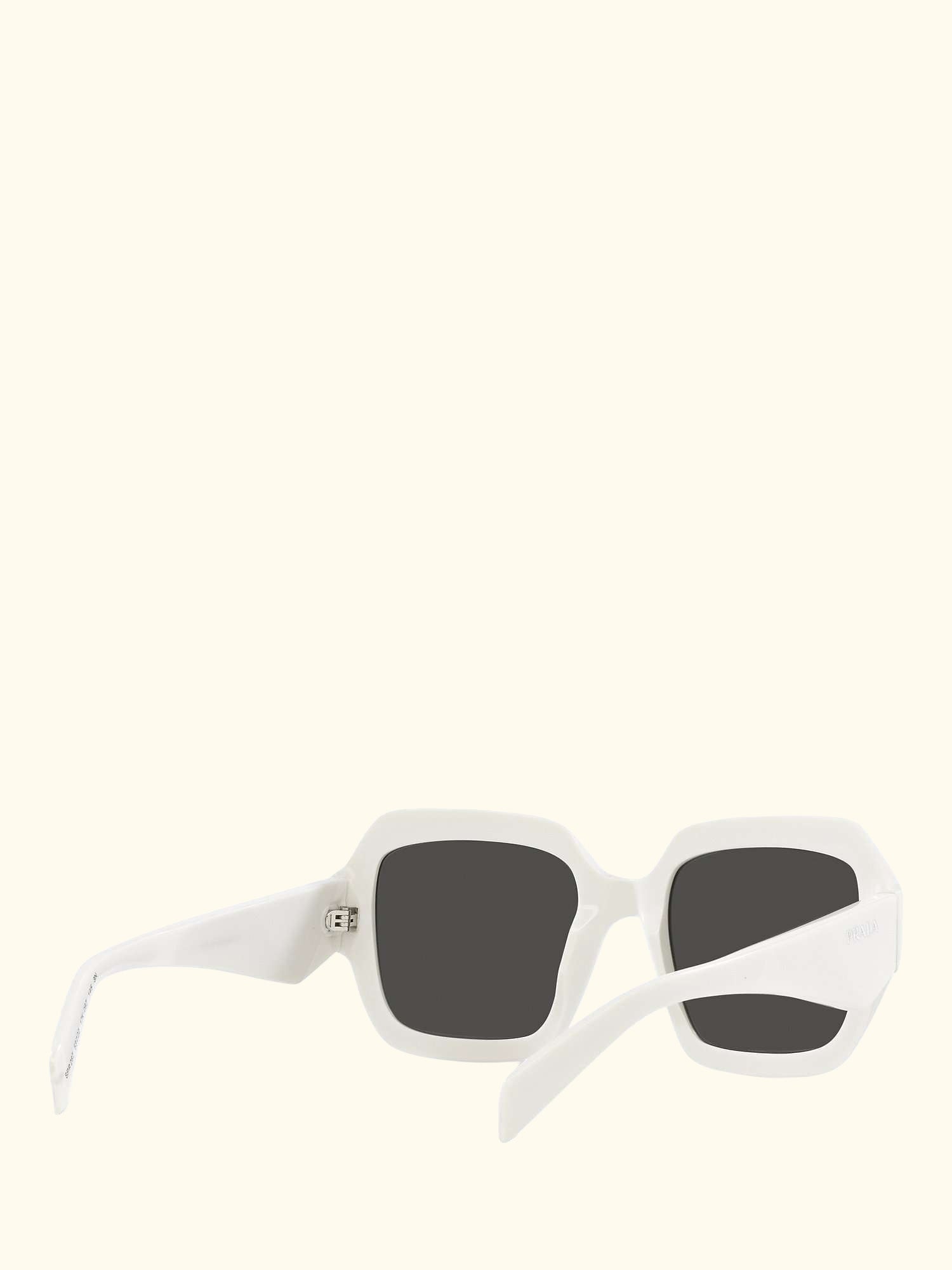 PR28ZS Women's Pillow Sunglasses, White