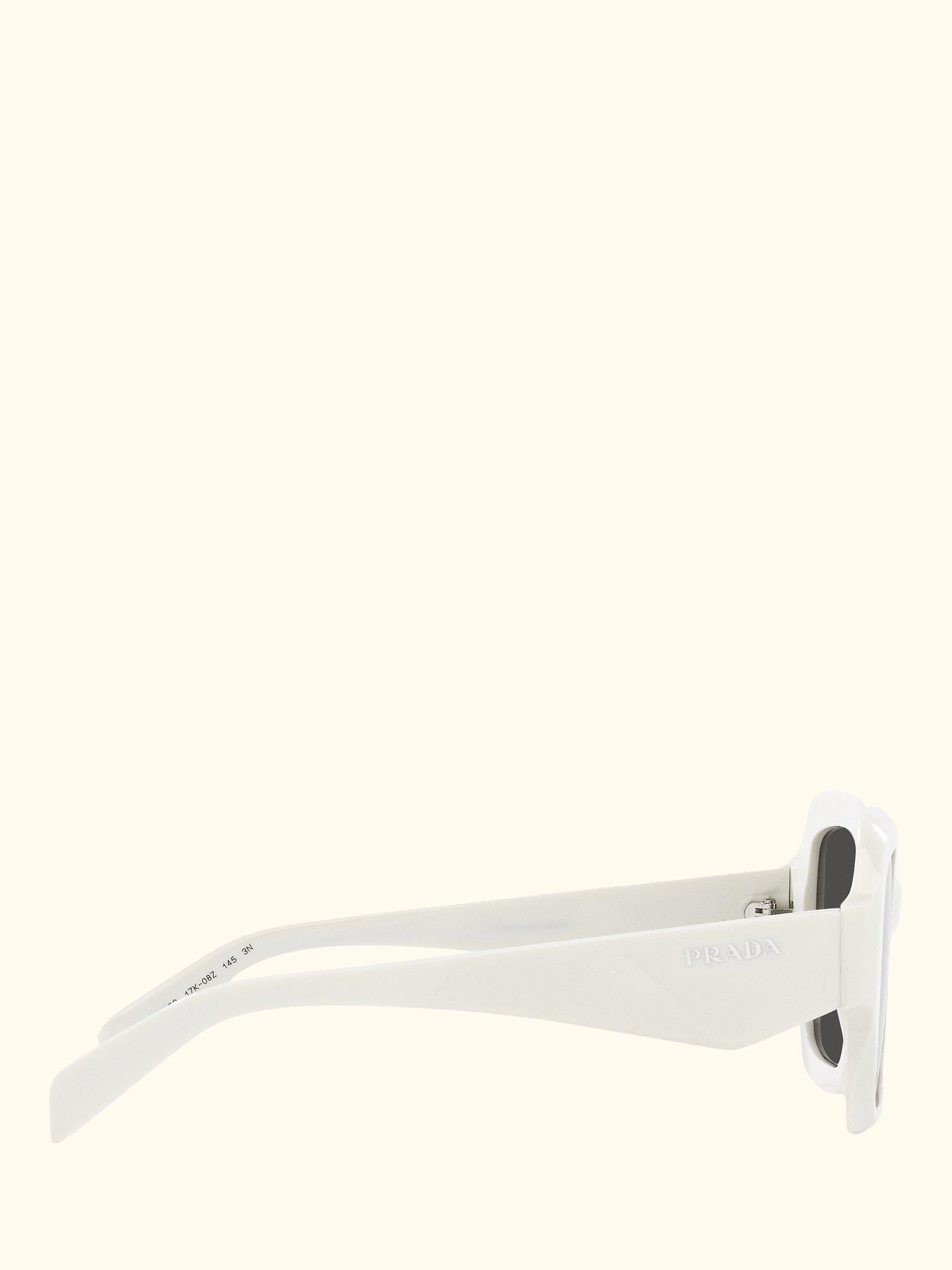 PR28ZS Women's Pillow Sunglasses, White