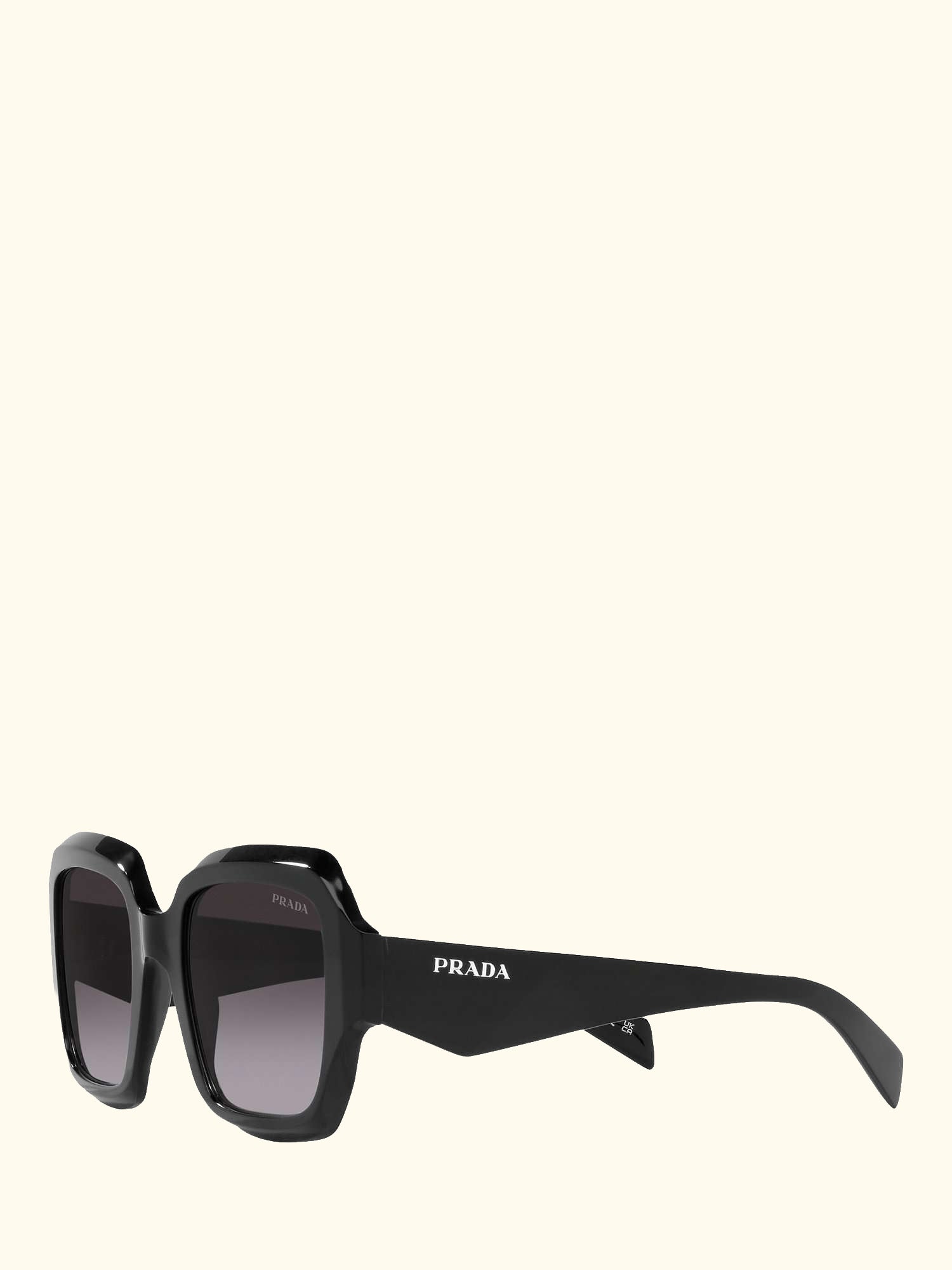PR28ZS Women's Pillow Sunglasses, Black