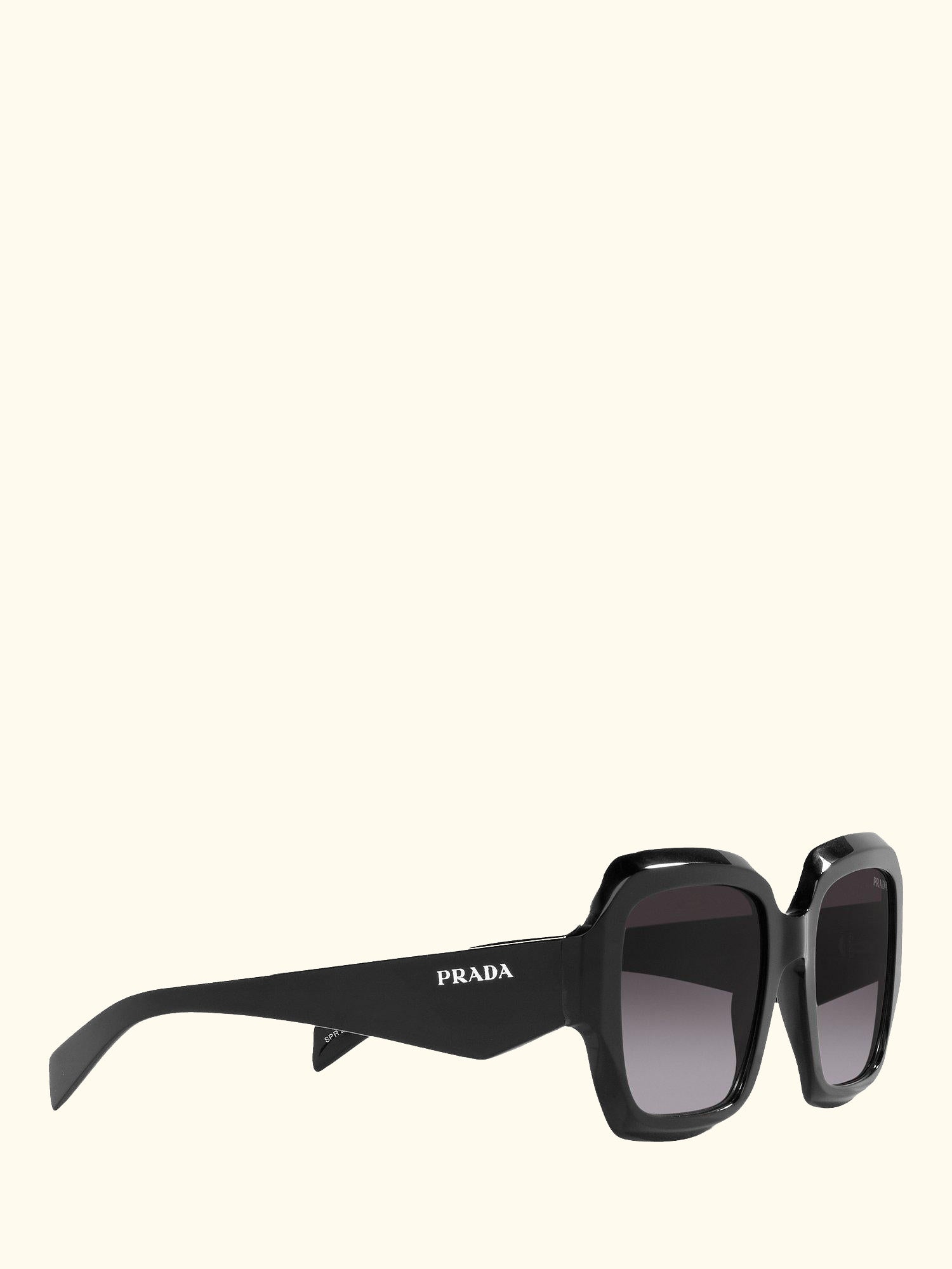 PR28ZS Women's Pillow Sunglasses, Black
