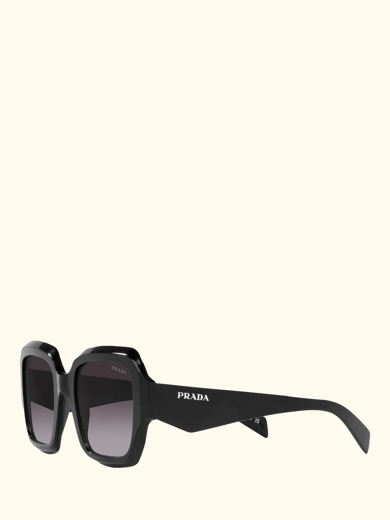 PR28ZS Women's Pillow Sunglasses, Black