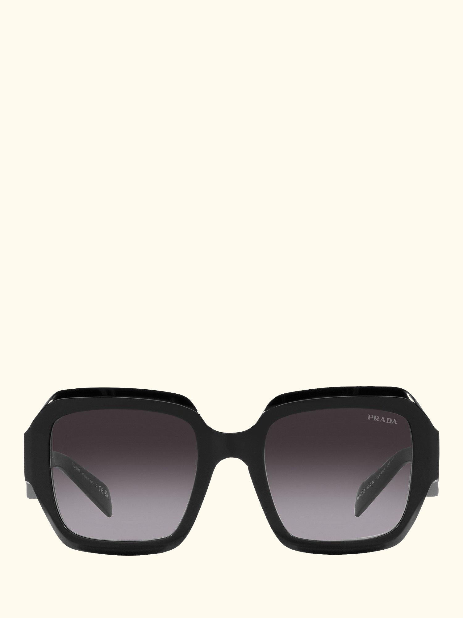 PR28ZS Women's Pillow Sunglasses, Black