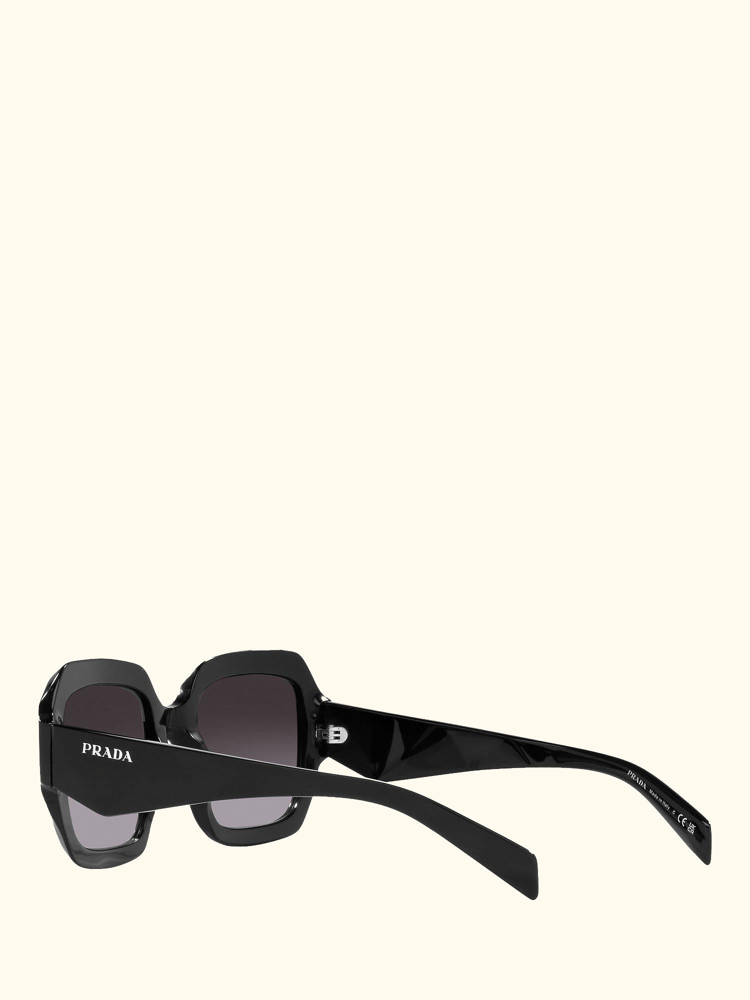 PR28ZS Women's Pillow Sunglasses, Black
