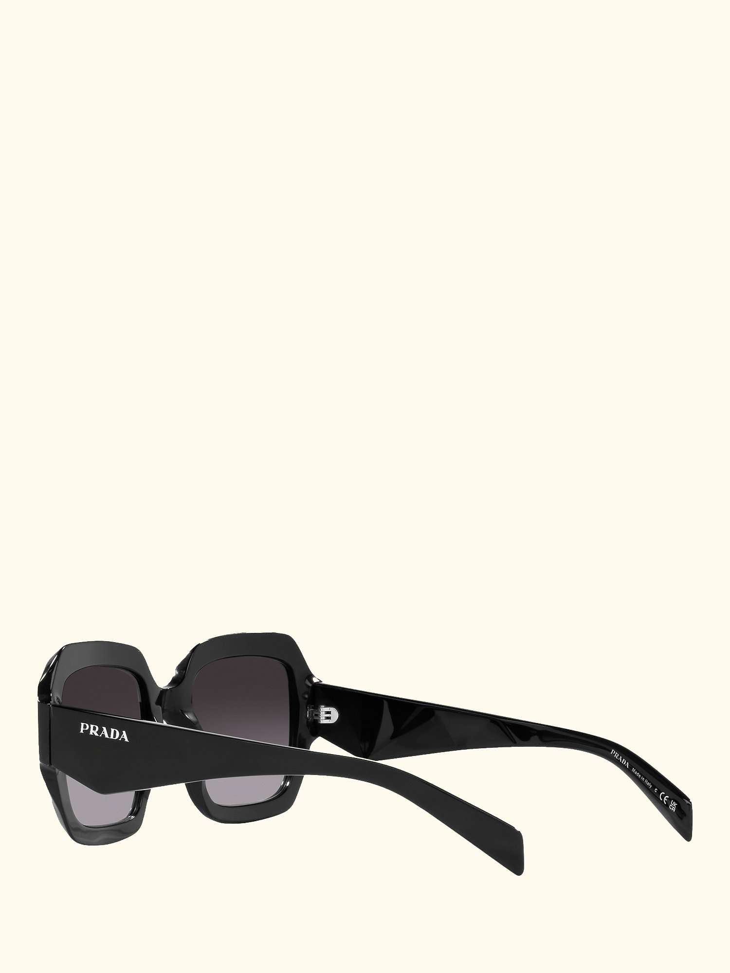 PR28ZS Women's Pillow Sunglasses, Black