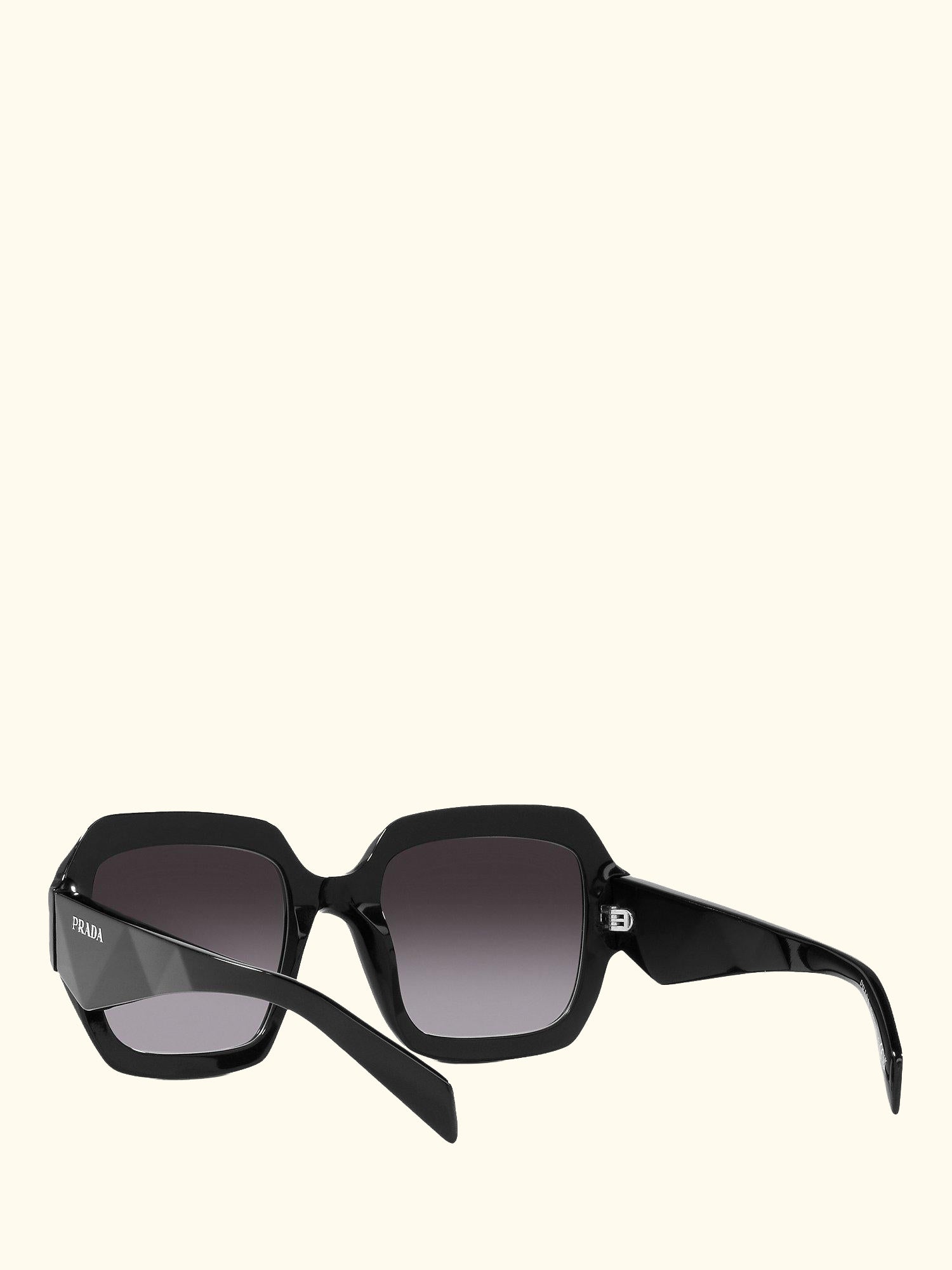 PR28ZS Women's Pillow Sunglasses, Black