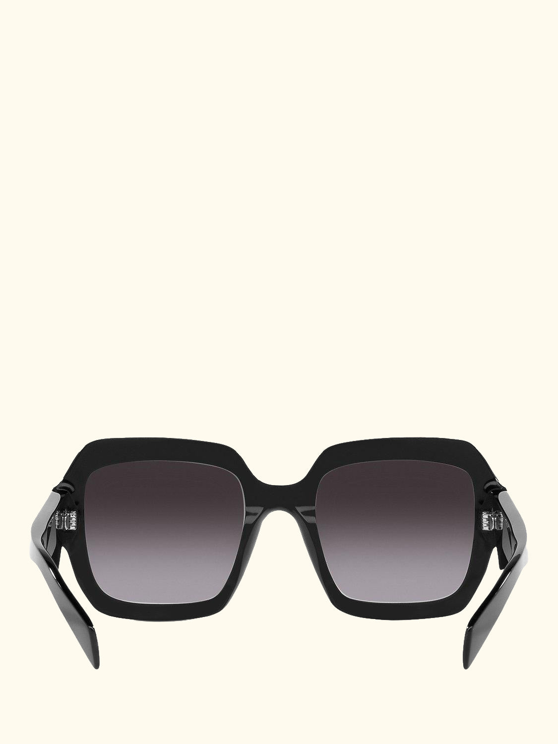 PR28ZS Women's Pillow Sunglasses, Black
