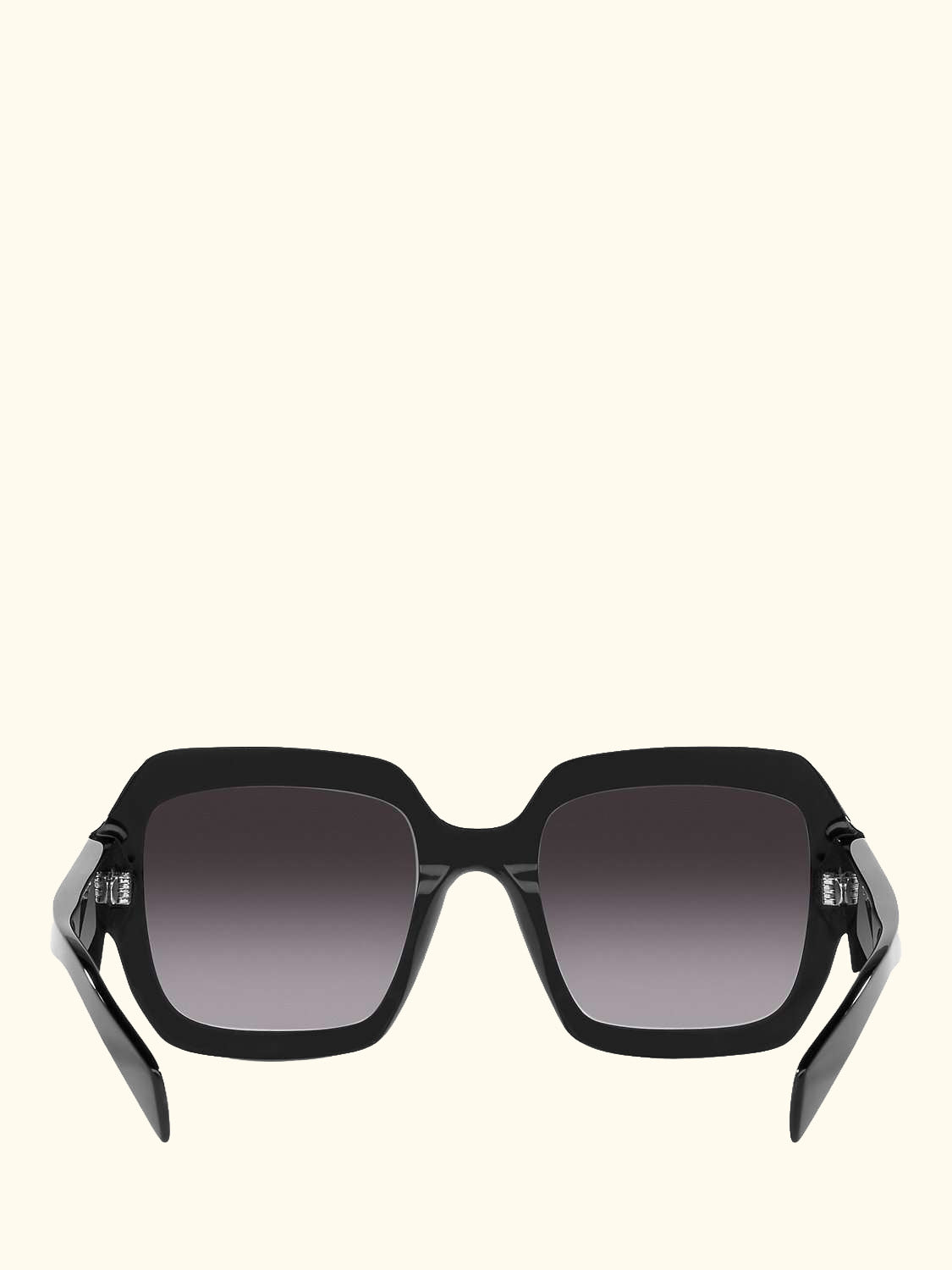 PR28ZS Women's Pillow Sunglasses, Black