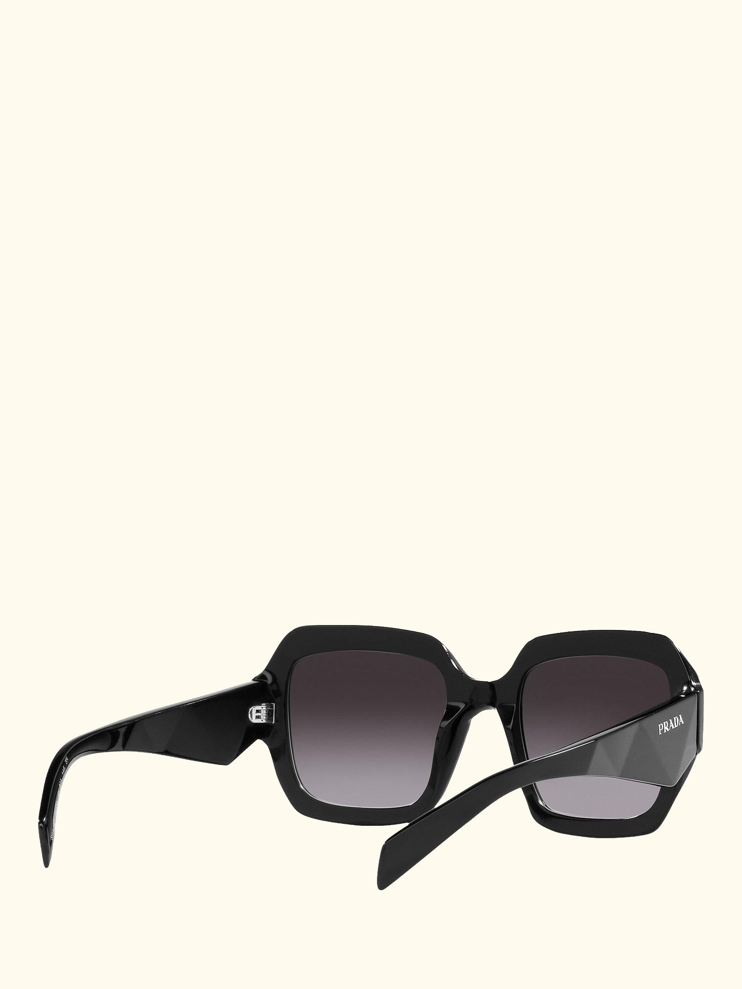 PR28ZS Women's Pillow Sunglasses, Black