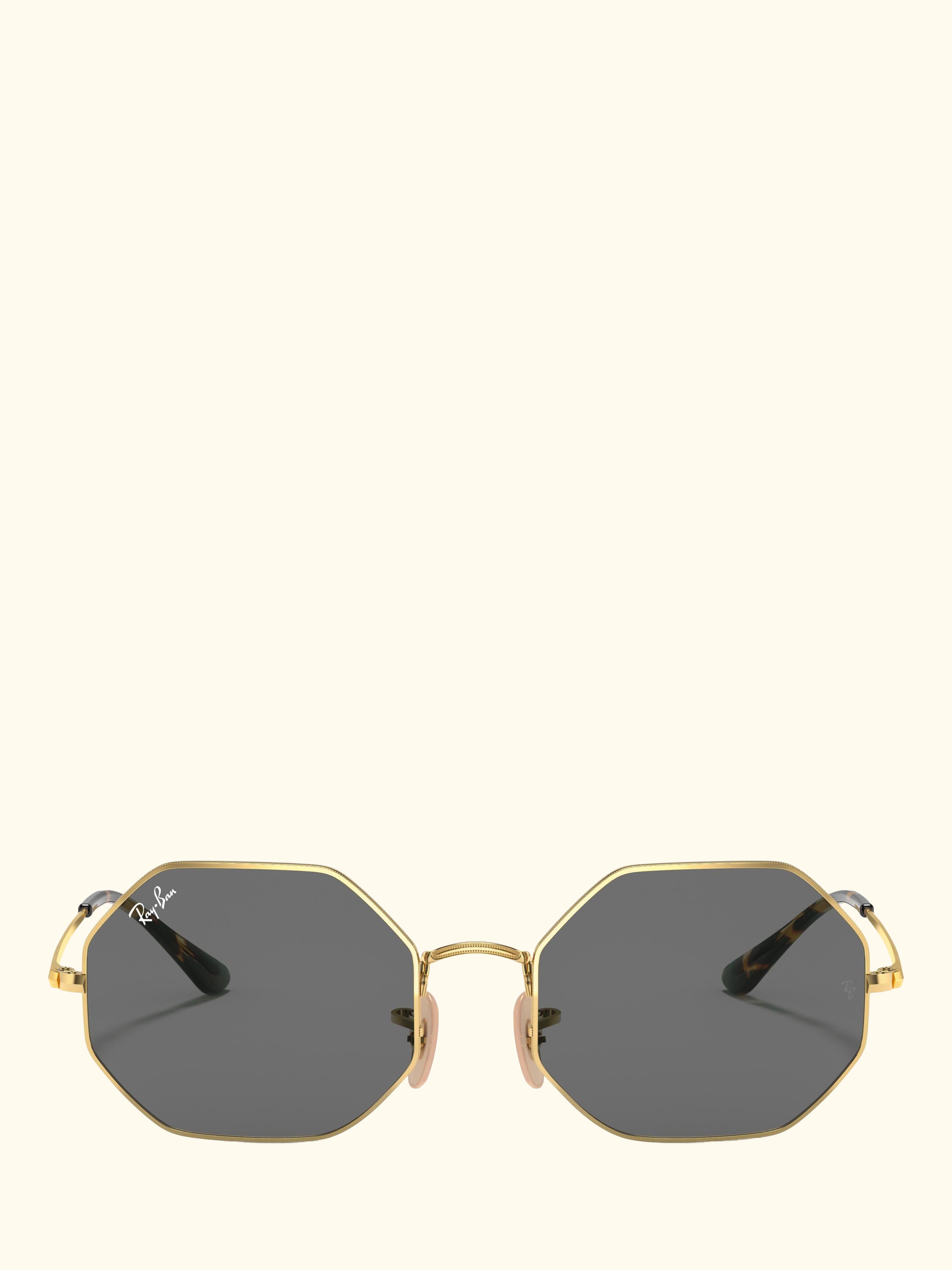RB1972 Men's Irregular Sunglasses, Gold/Grey