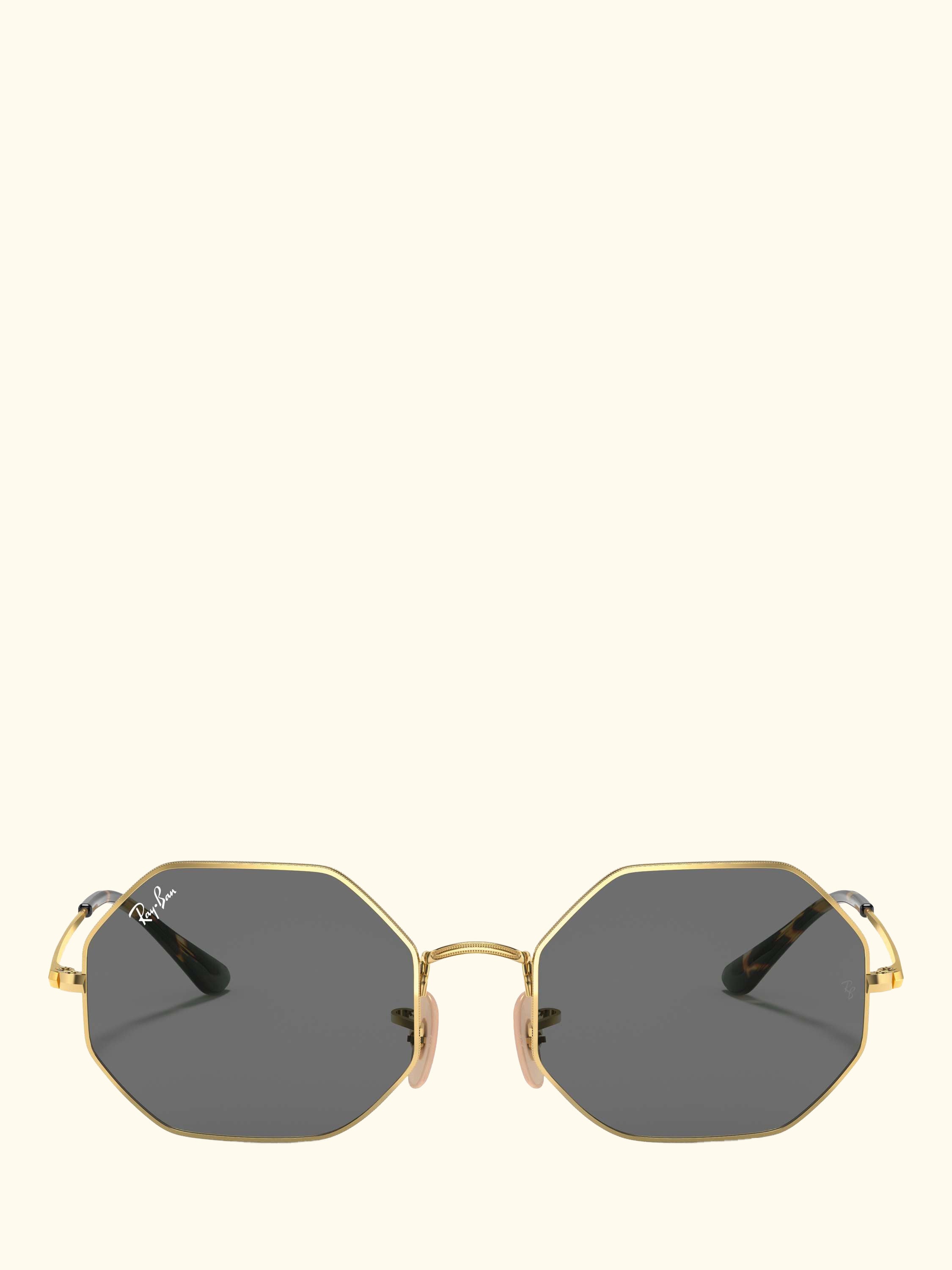 RB1972 Men's Irregular Sunglasses, Gold/Grey