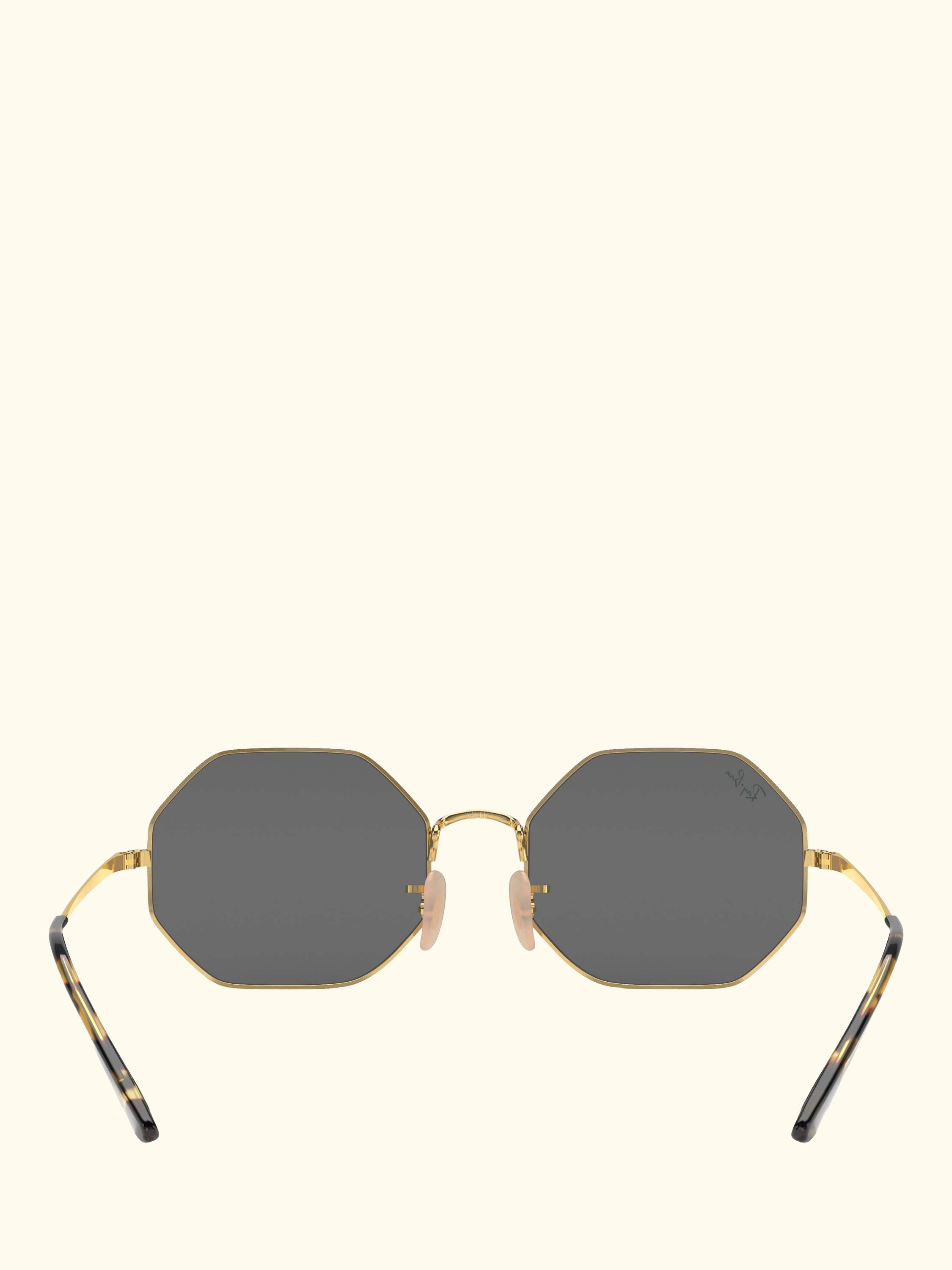RB1972 Men's Irregular Sunglasses, Gold/Grey