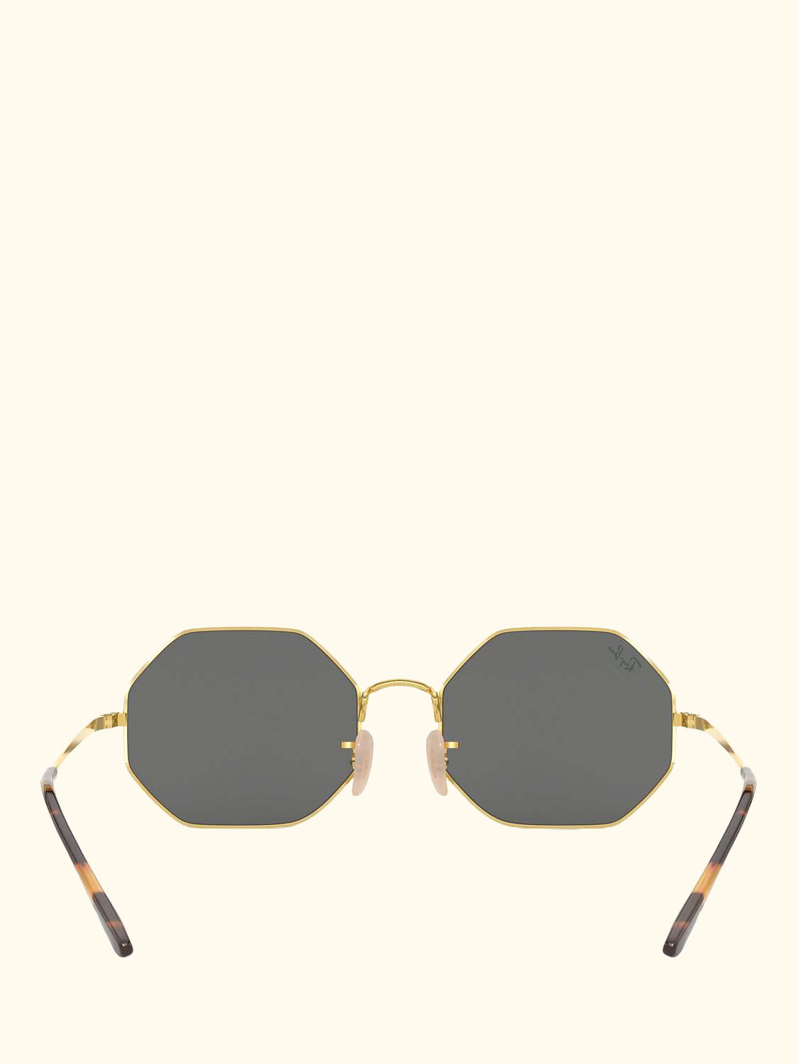 RB1972 Men's Irregular Sunglasses, Gold/Grey