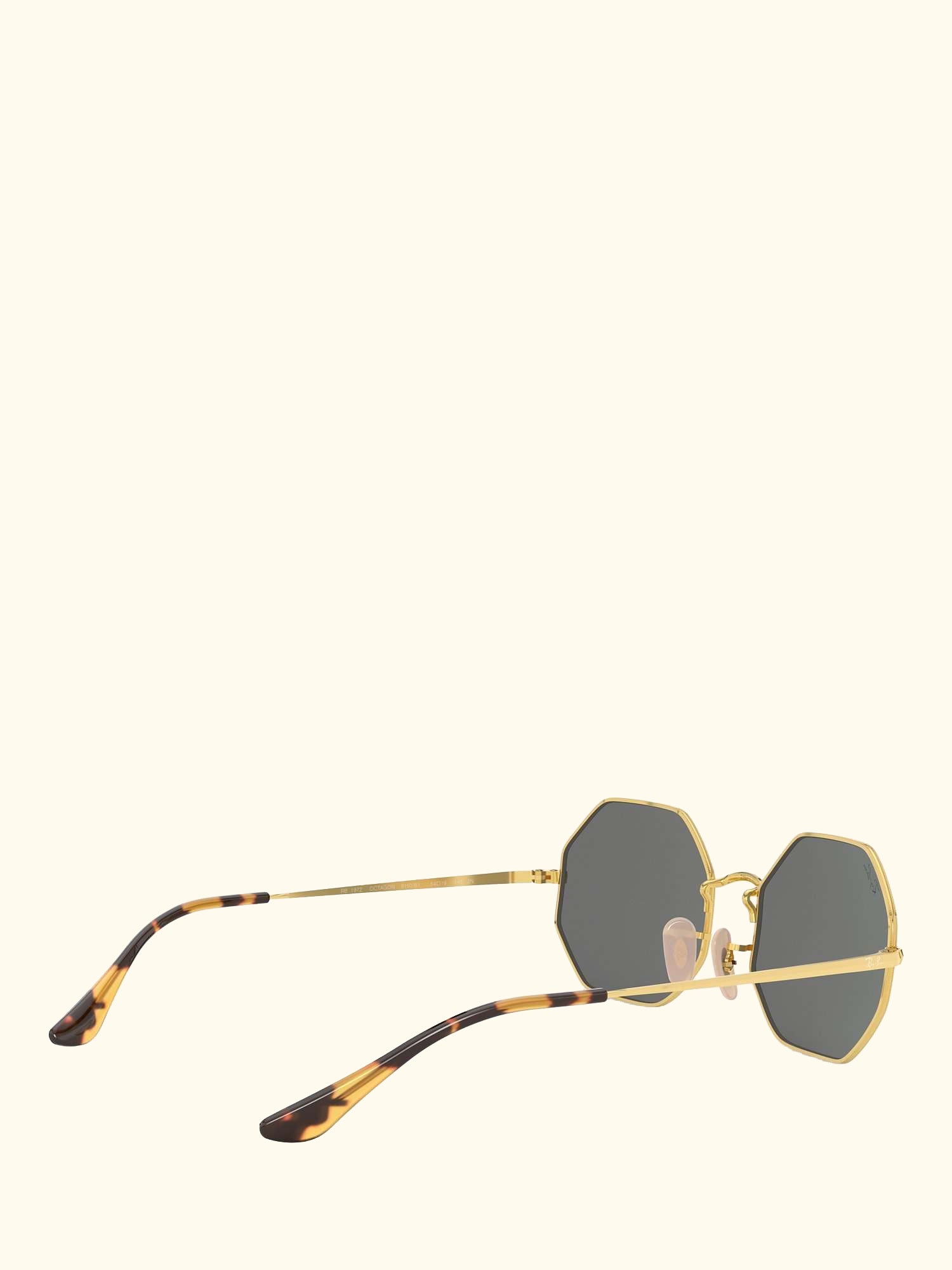 RB1972 Men's Irregular Sunglasses, Gold/Grey