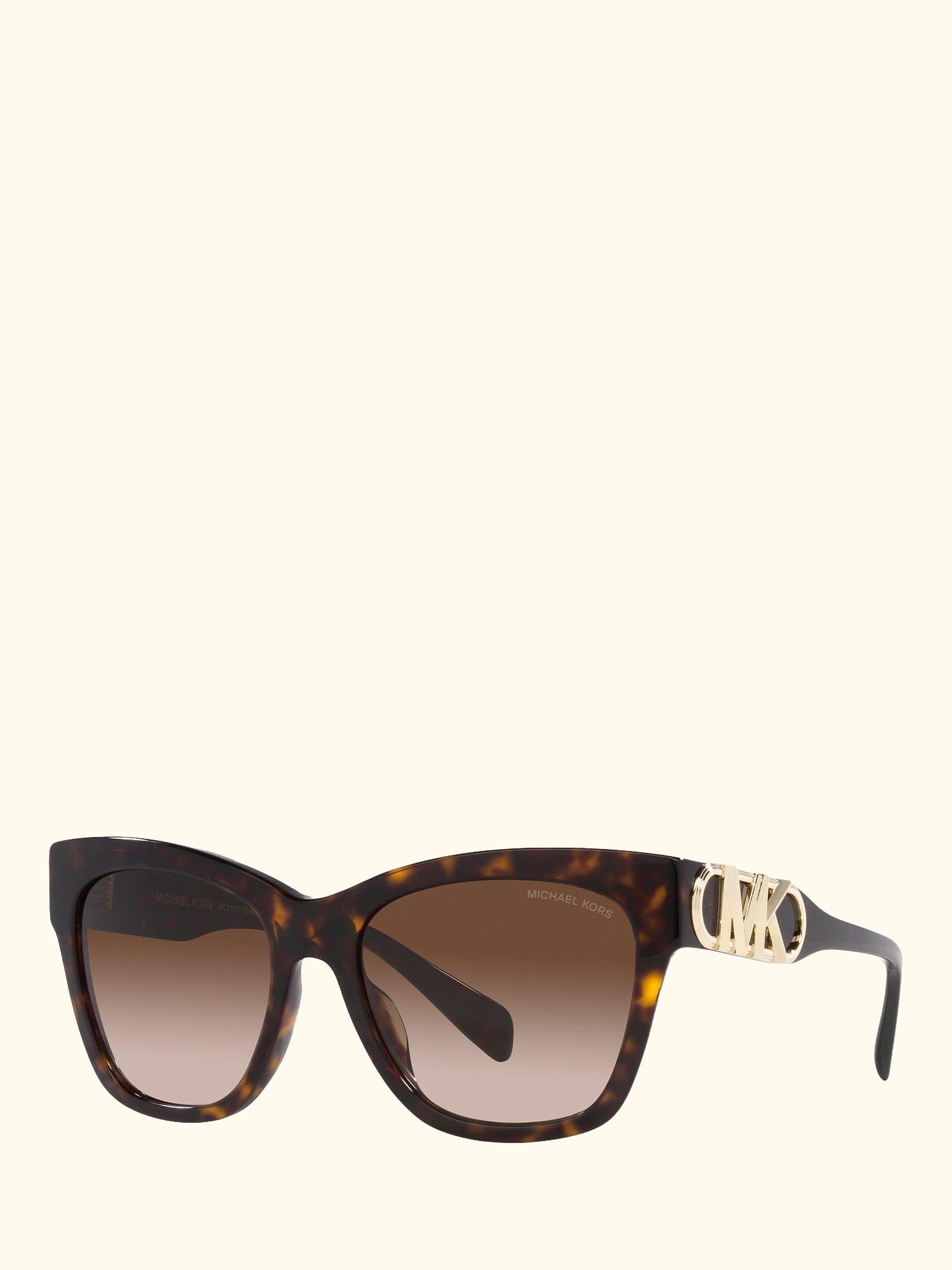 MK2182U Women's Empire Square Sunglasses, Dark Tortoise