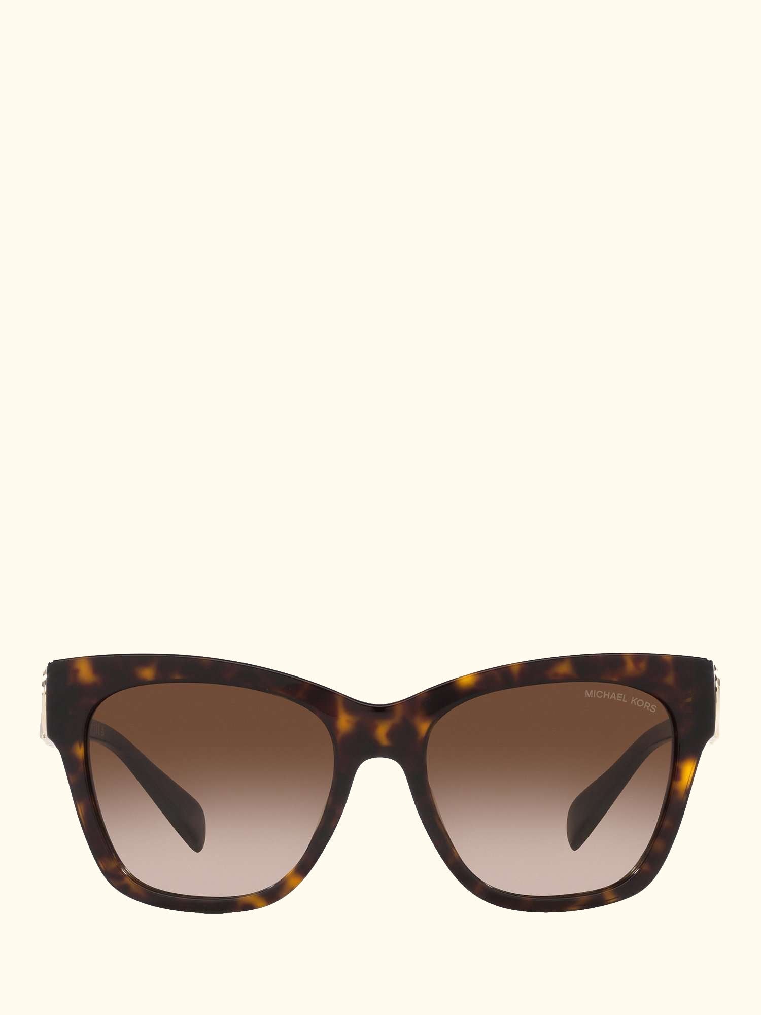 MK2182U Women's Empire Square Sunglasses, Dark Tortoise