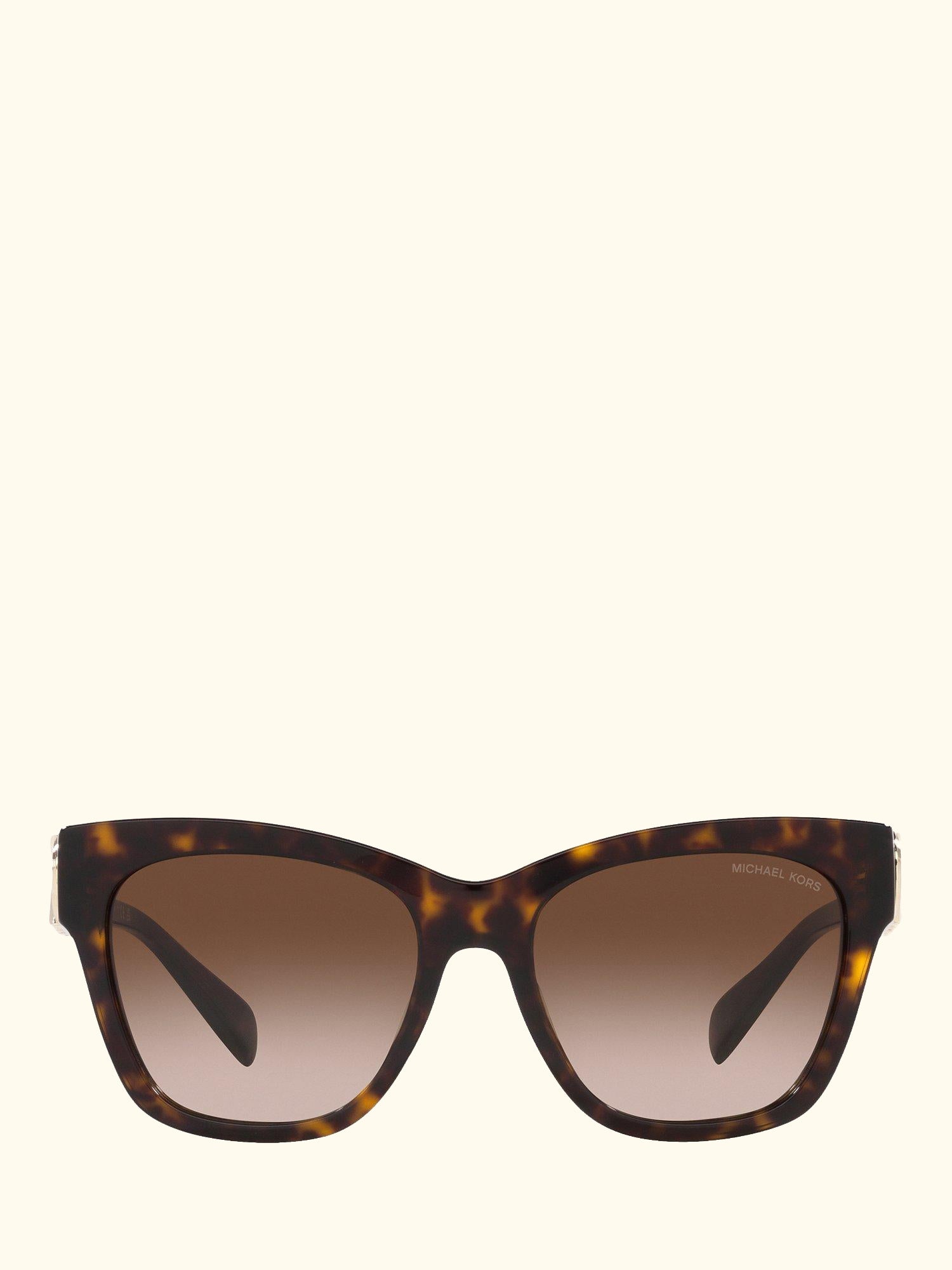 MK2182U Women's Empire Square Sunglasses, Dark Tortoise