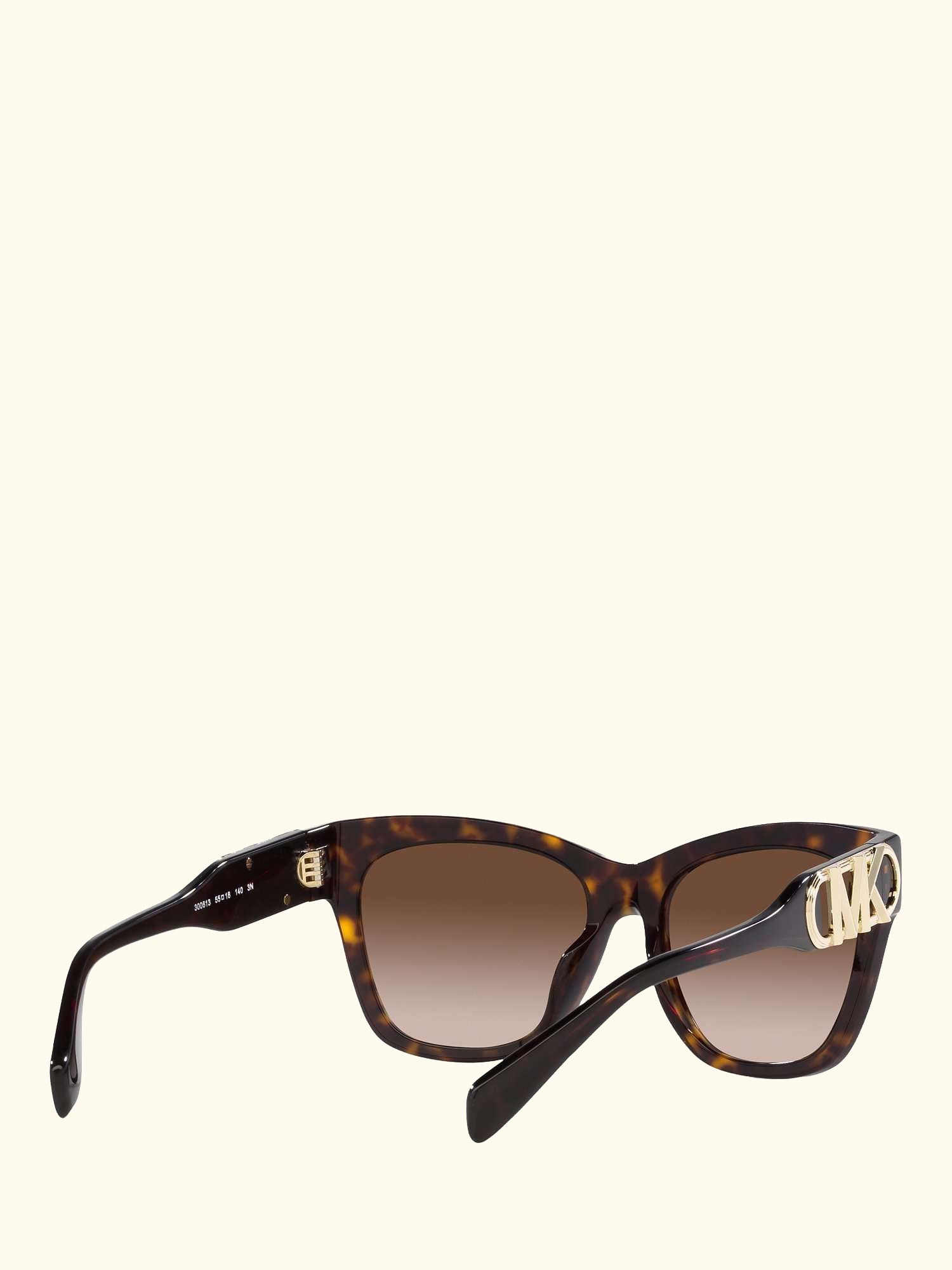MK2182U Women's Empire Square Sunglasses, Dark Tortoise
