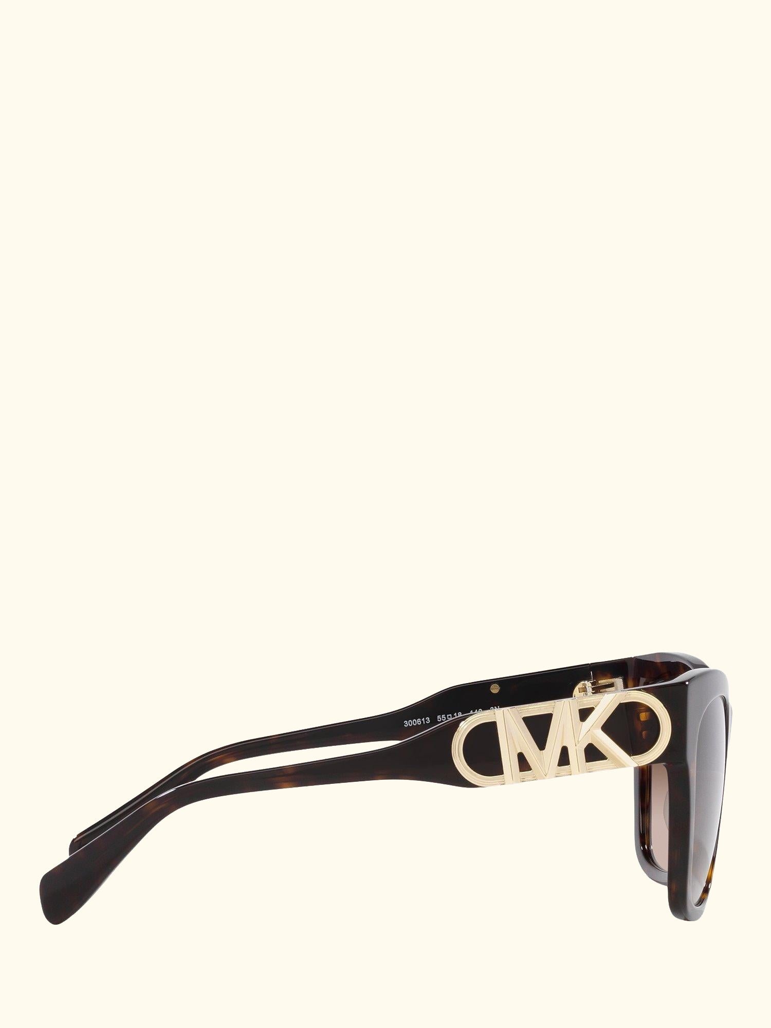MK2182U Women's Empire Square Sunglasses, Dark Tortoise