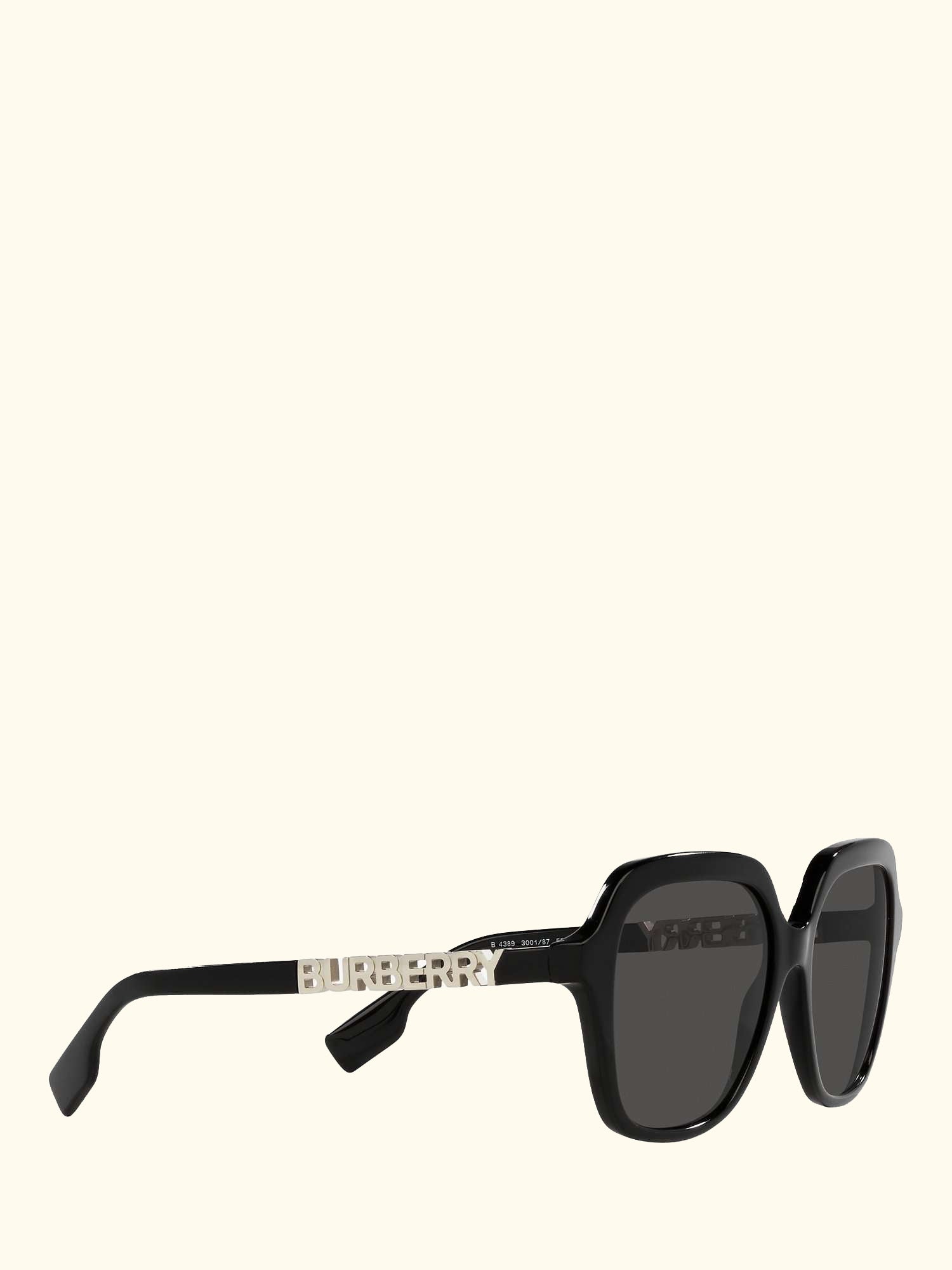 BE4389 Women's Joni Square Sunglasses, Black