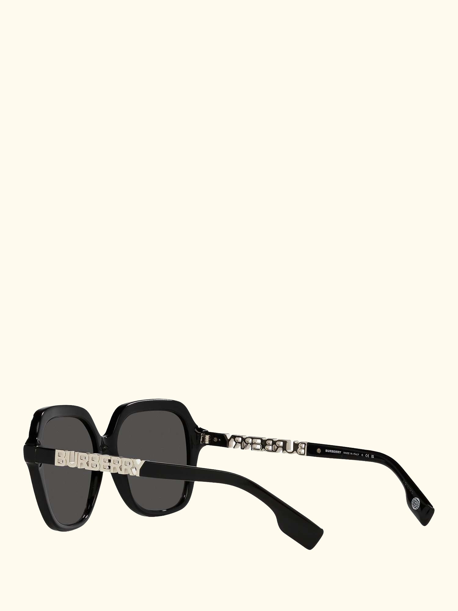 BE4389 Women's Joni Square Sunglasses, Black