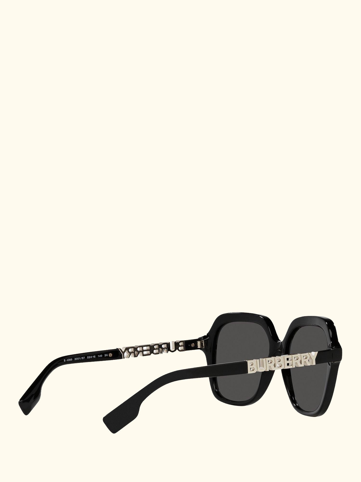 BE4389 Women's Joni Square Sunglasses, Black