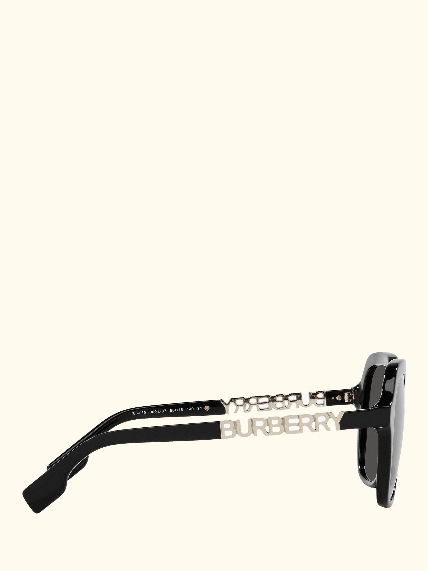 BE4389 Women's Joni Square Sunglasses, Black