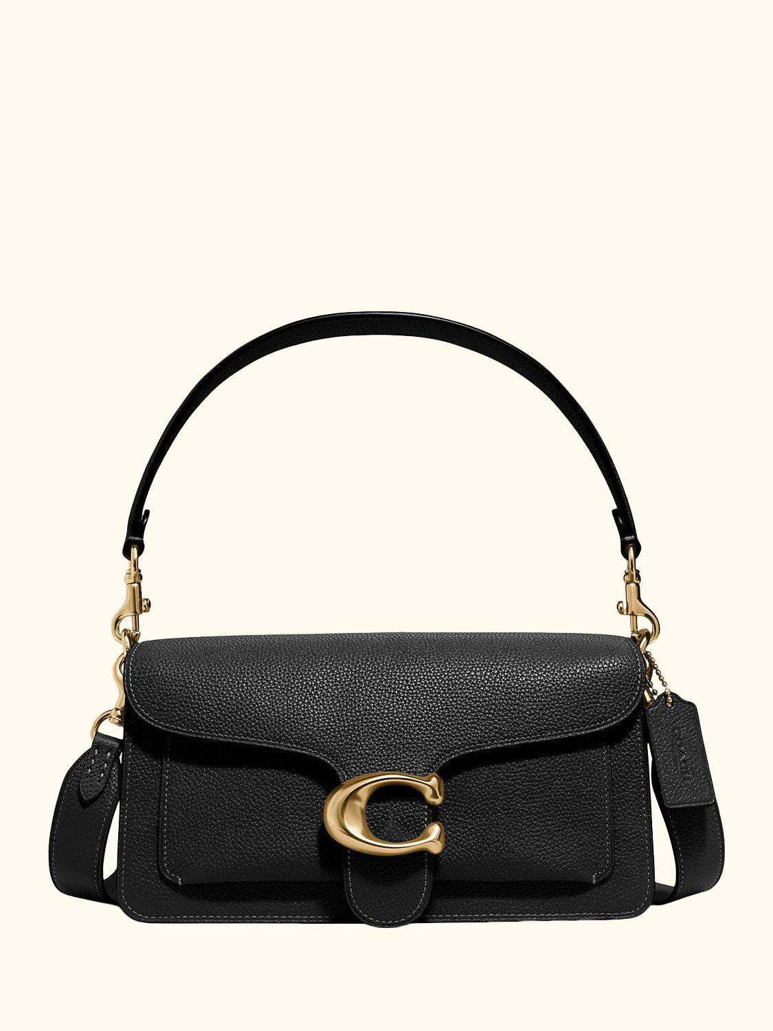Tabby 26 Pebbled Leather Shoulder Bag